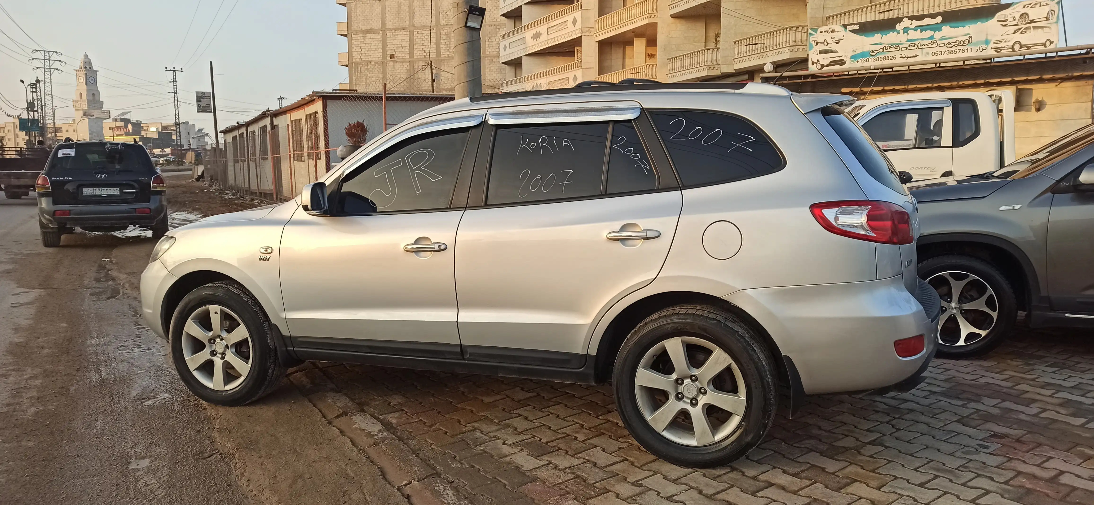 kilometrage car sale hyundai santa fe mlx suv used 2007 aleppo jb image
