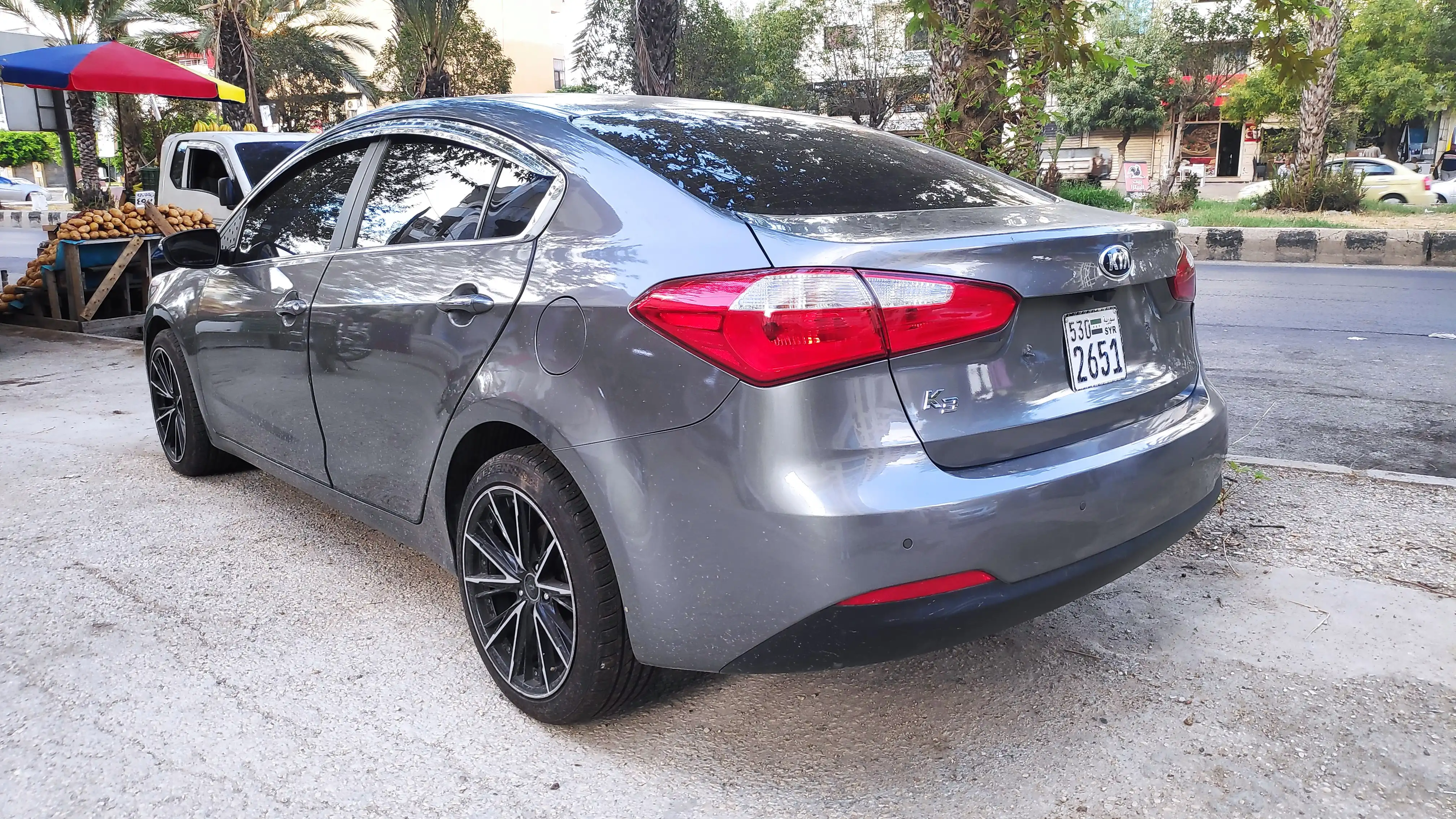 kilometrage car sale kia k3 standard sedan used 2014 tartus qr image