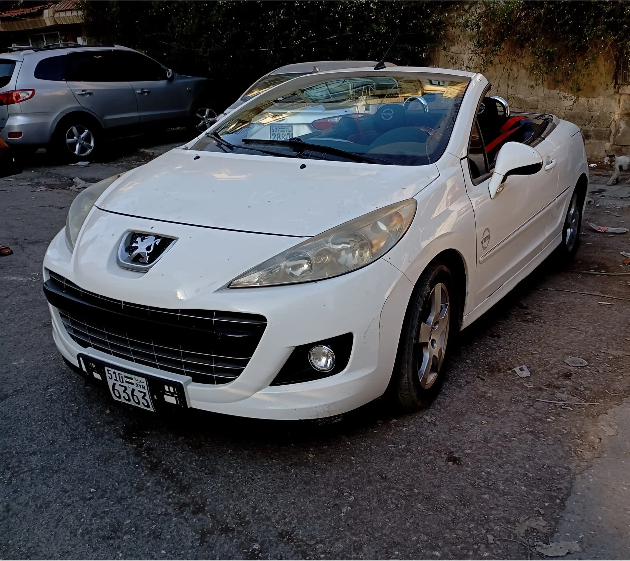 kilometrage car sale peugeot 207 standard convertible used 2009 aleppo yq image