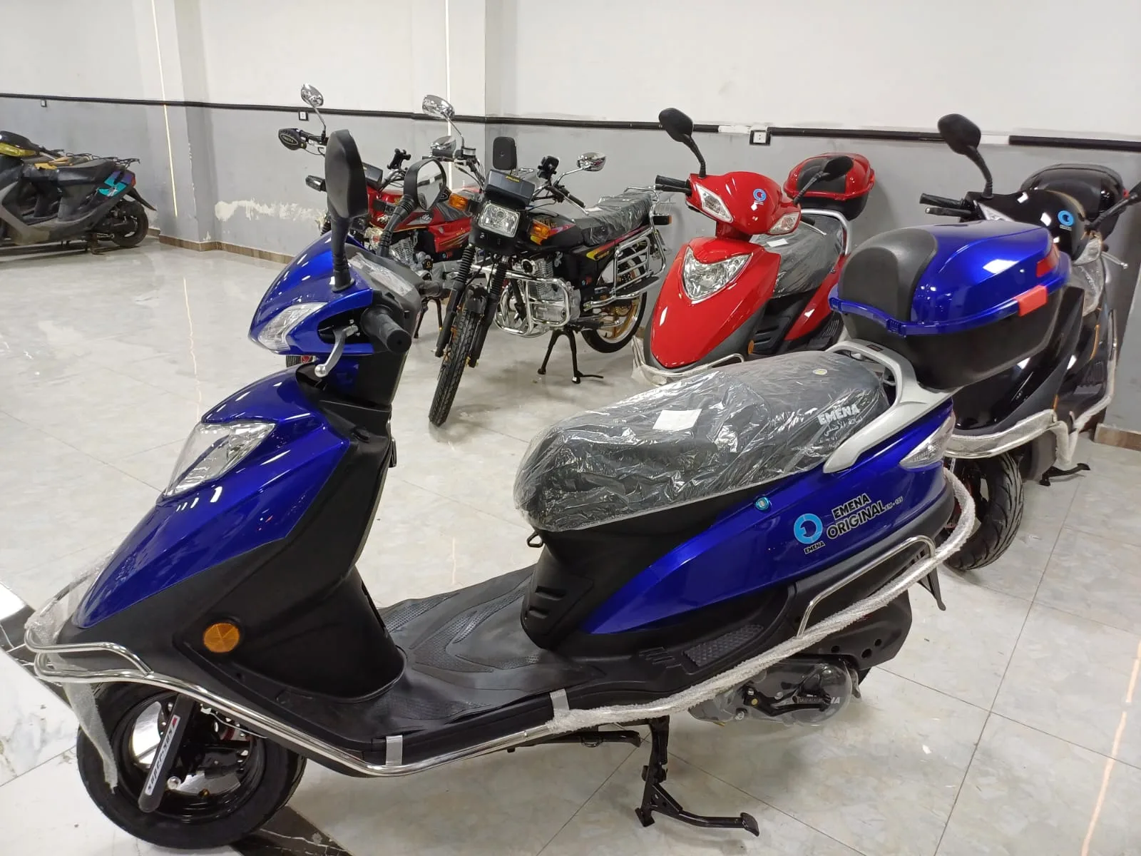 kilometrage motorbike emena original em 125 scooter new 2025 aleppo vz image