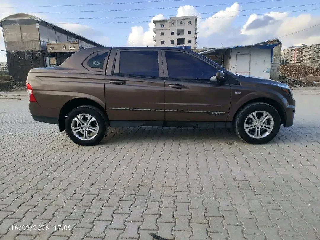 kilometrage car sale ssangyong kgm actyon limited pickup used 2014 aleppo fj image