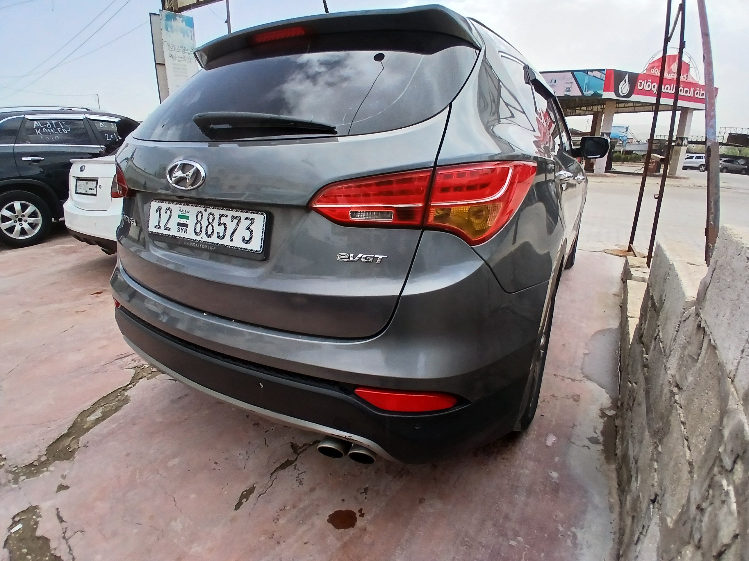 kilometrage car sale hyundai santa fe evgt suv used 2014 aleppo dr image