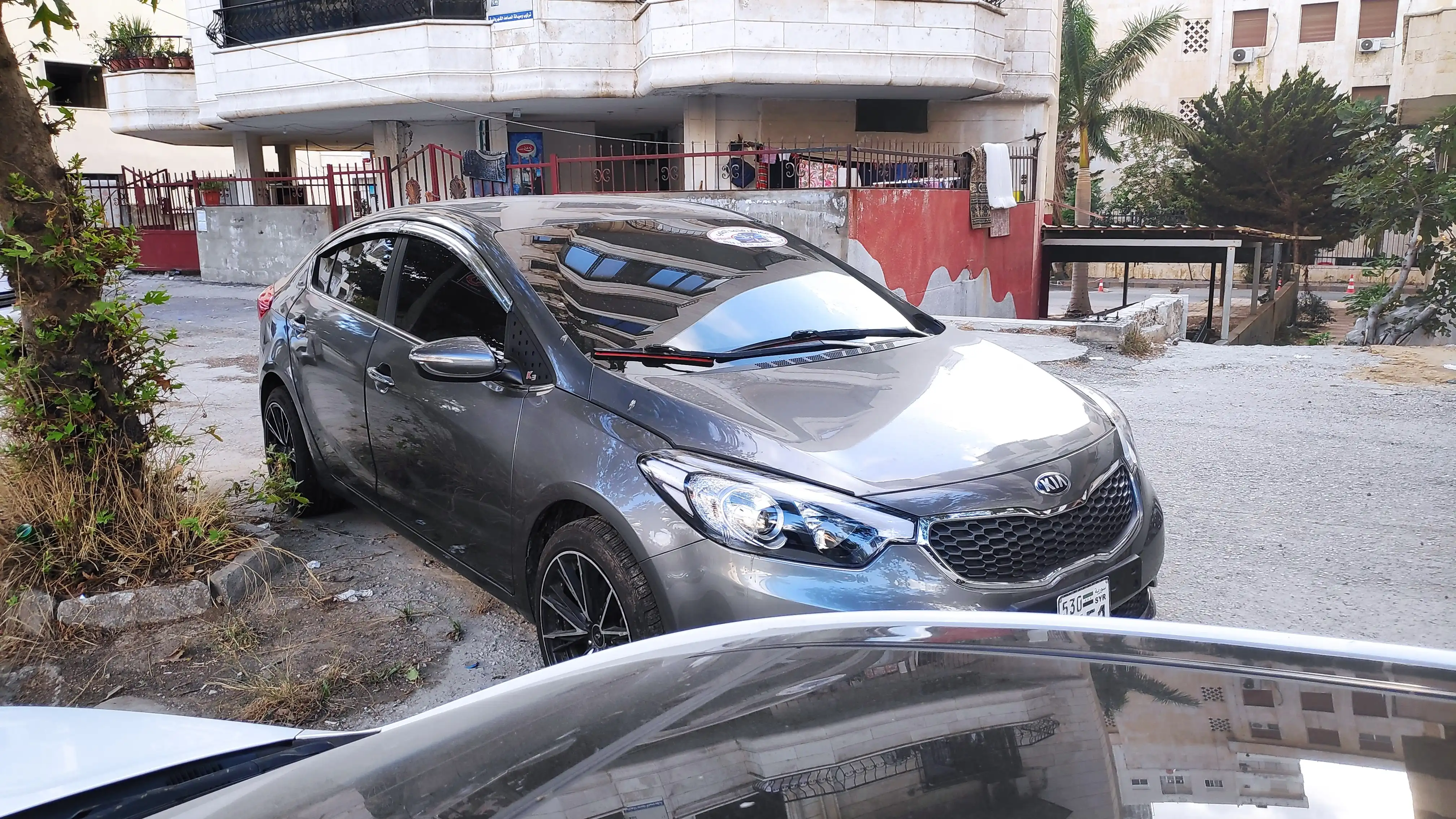 kilometrage car sale kia k3 standard sedan used 2014 tartus qr image