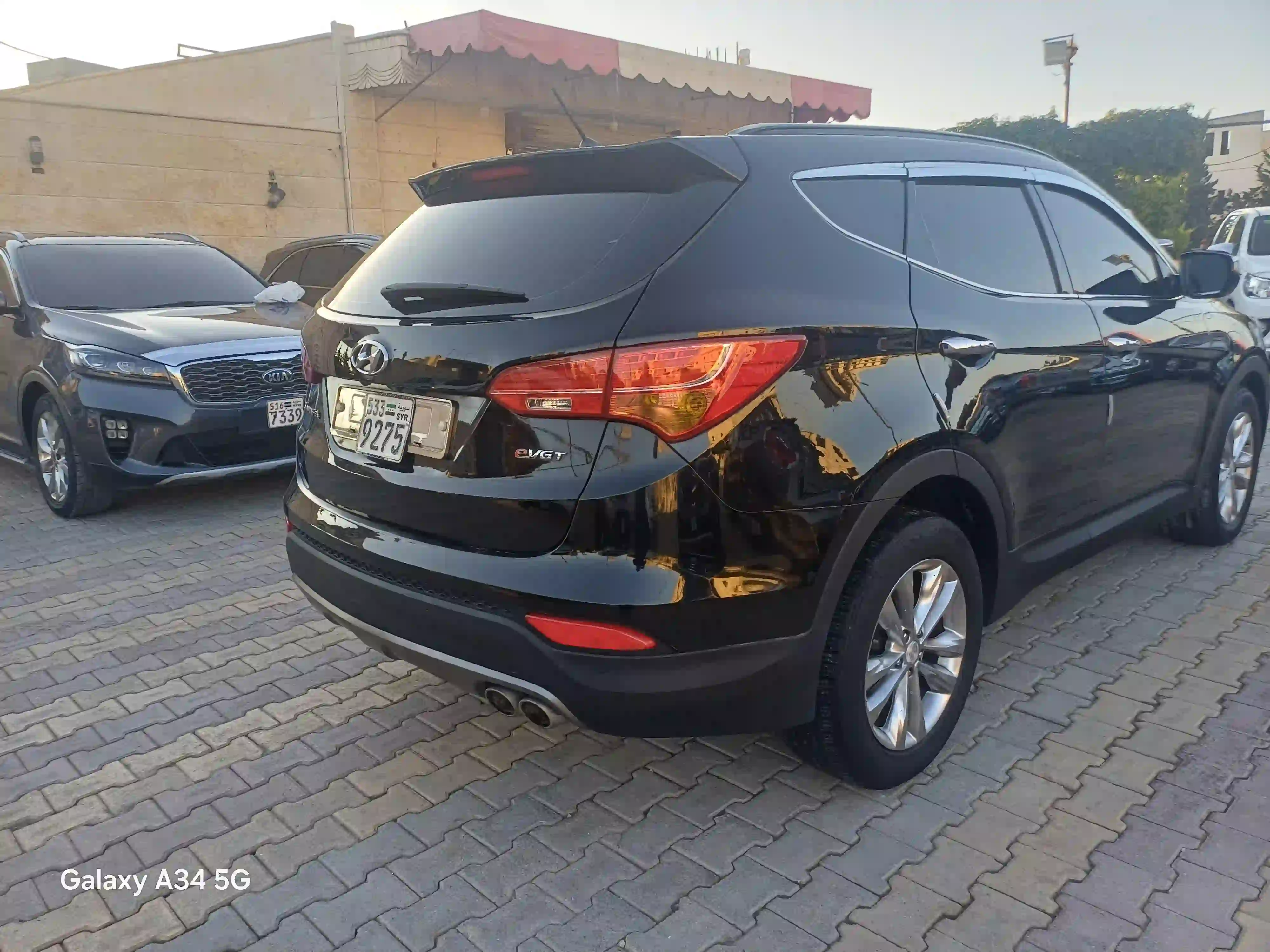 kilometrage car sale hyundai santa fe evgt suv used 2013 aleppo py image
