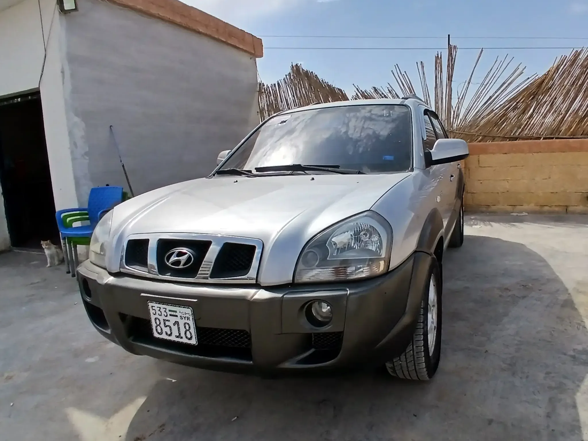 kilometrage car sale hyundai tucson standard suv used 2005 aleppo bq image
