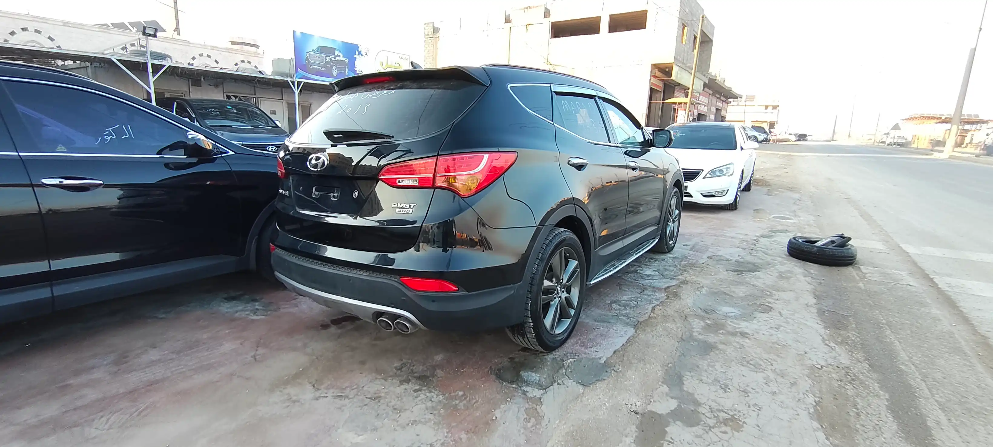 kilometrage car sale hyundai santa fe evgt suv used 2013 aleppo st image