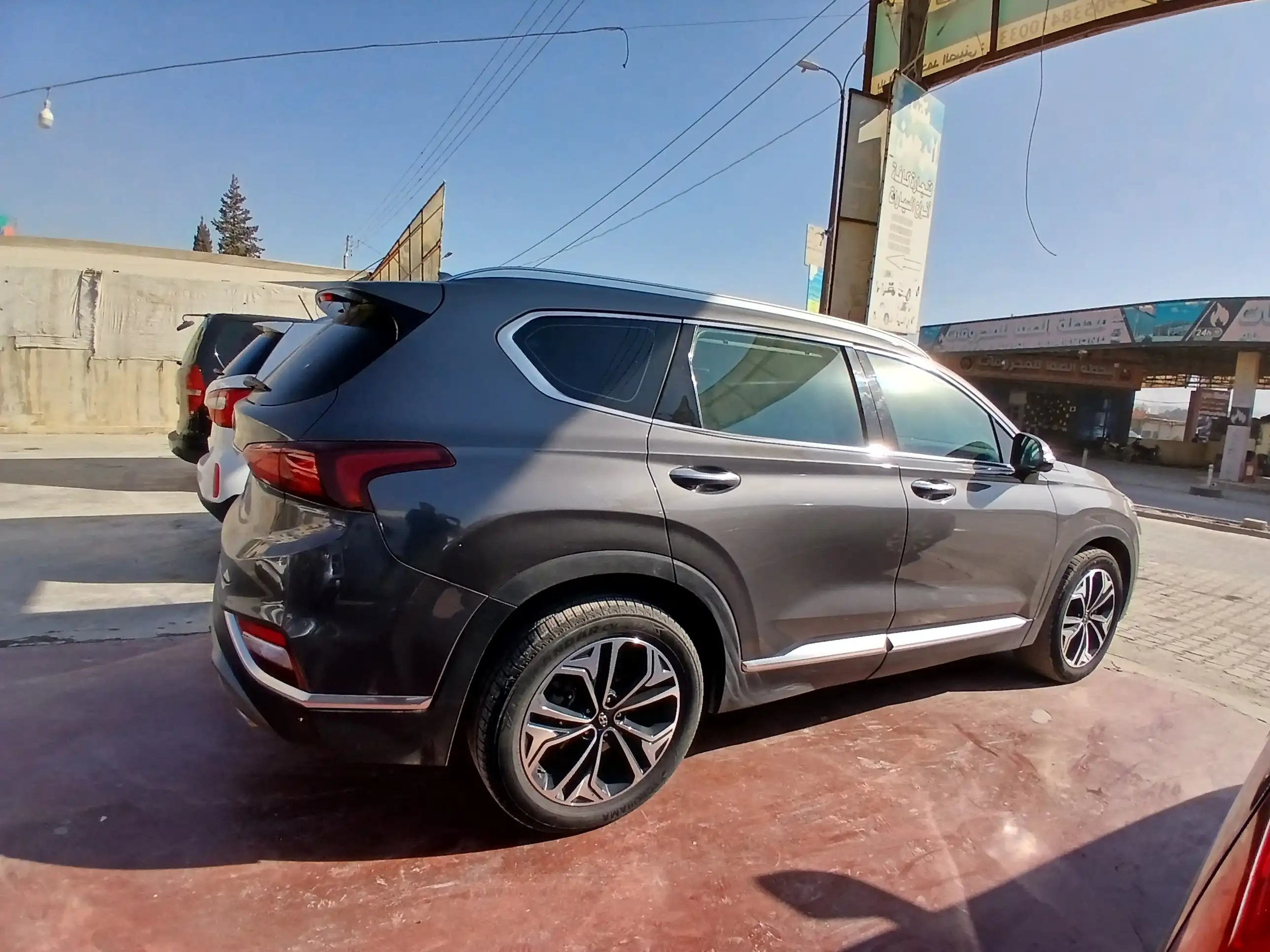 kilometrage car sale hyundai santa fe tm suv used 2020 aleppo po image