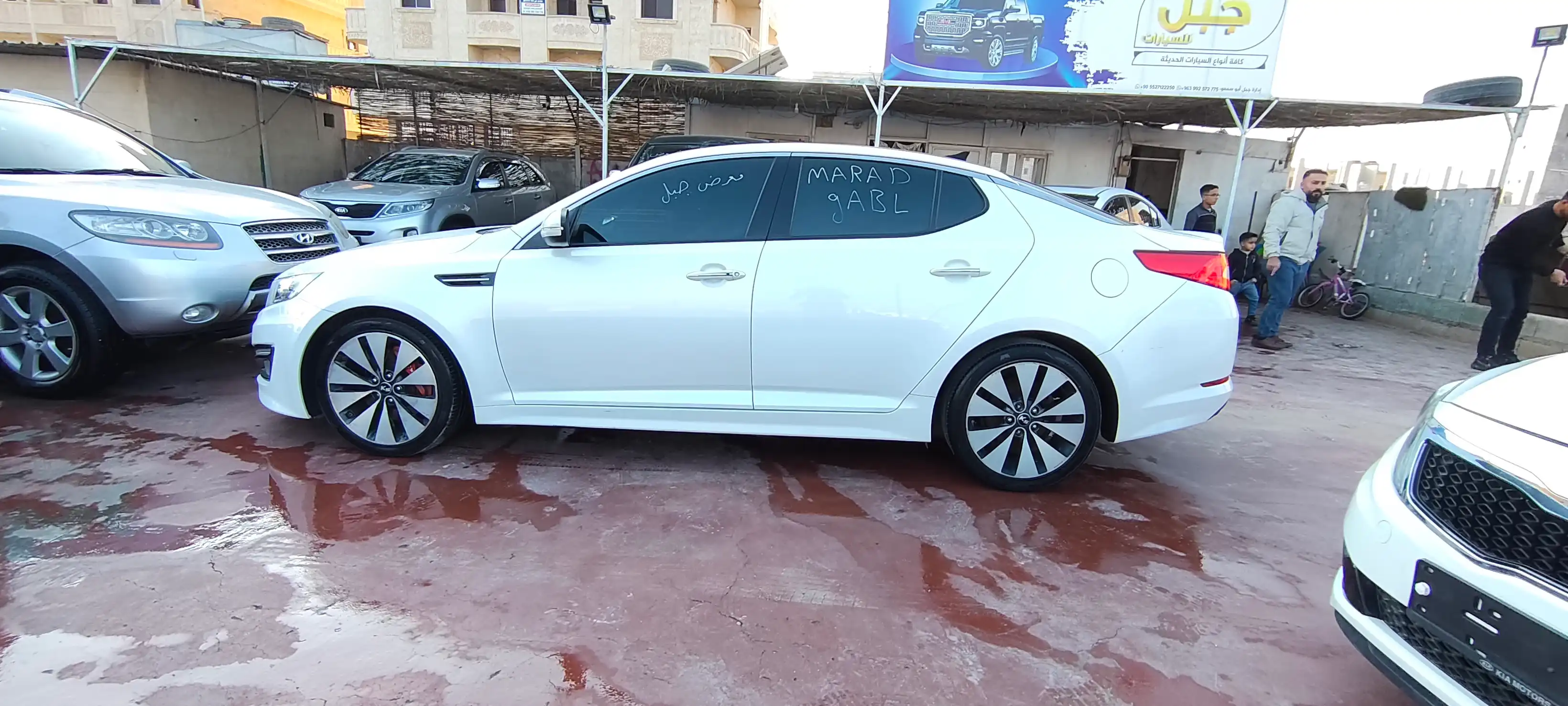 kilometrage car sale kia k5 standard sedan used 2011 aleppo qv image