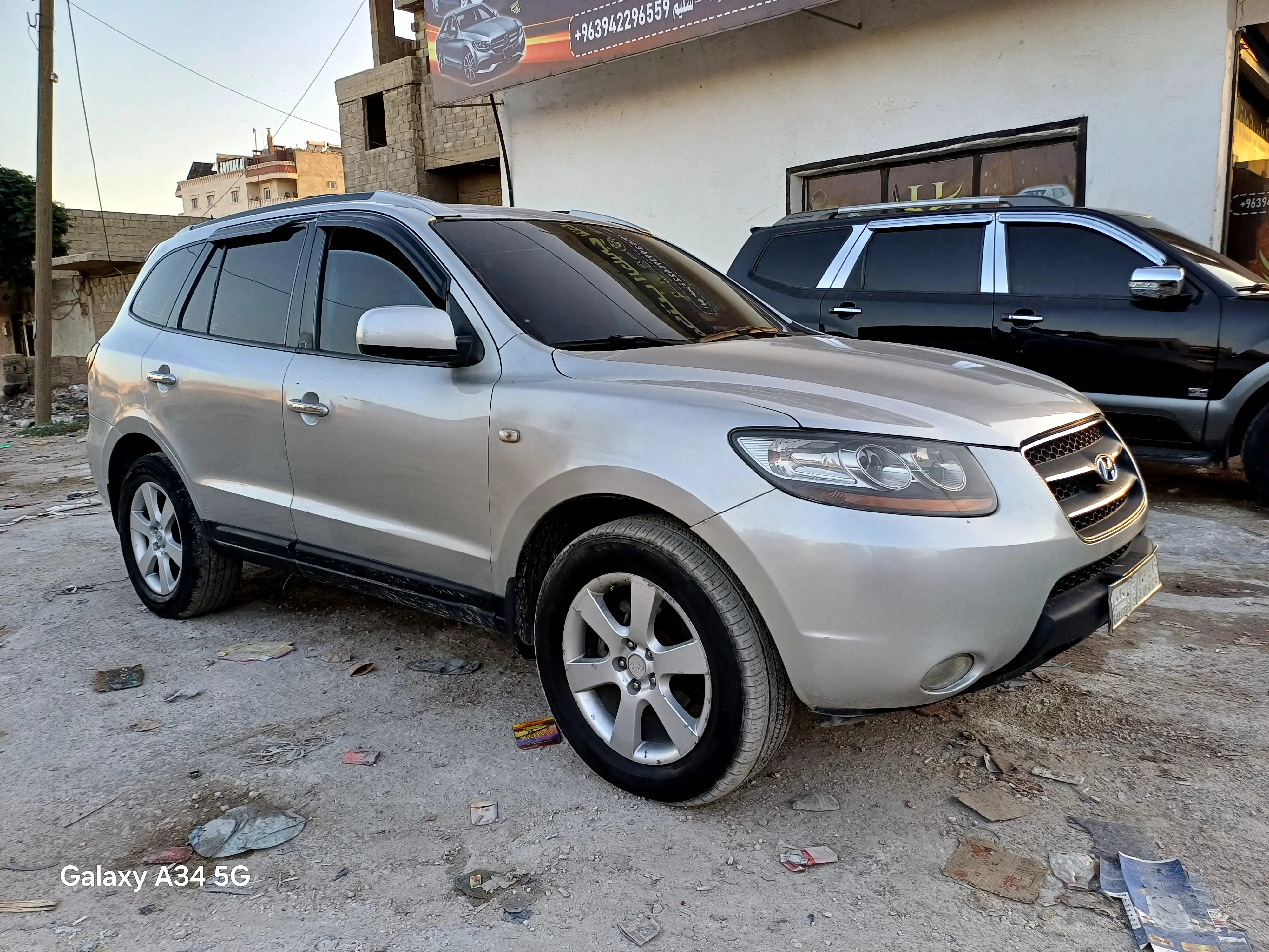 kilometrage car sale hyundai santa fe mlx suv used 2006 aleppo pj image