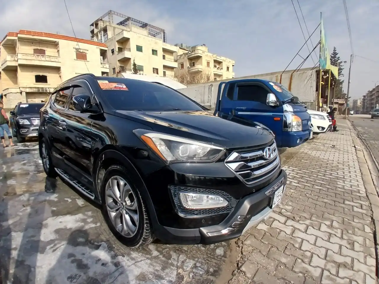 kilometrage car sale hyundai santa fe evgt cpykdlw used 2012 aleppo dg image