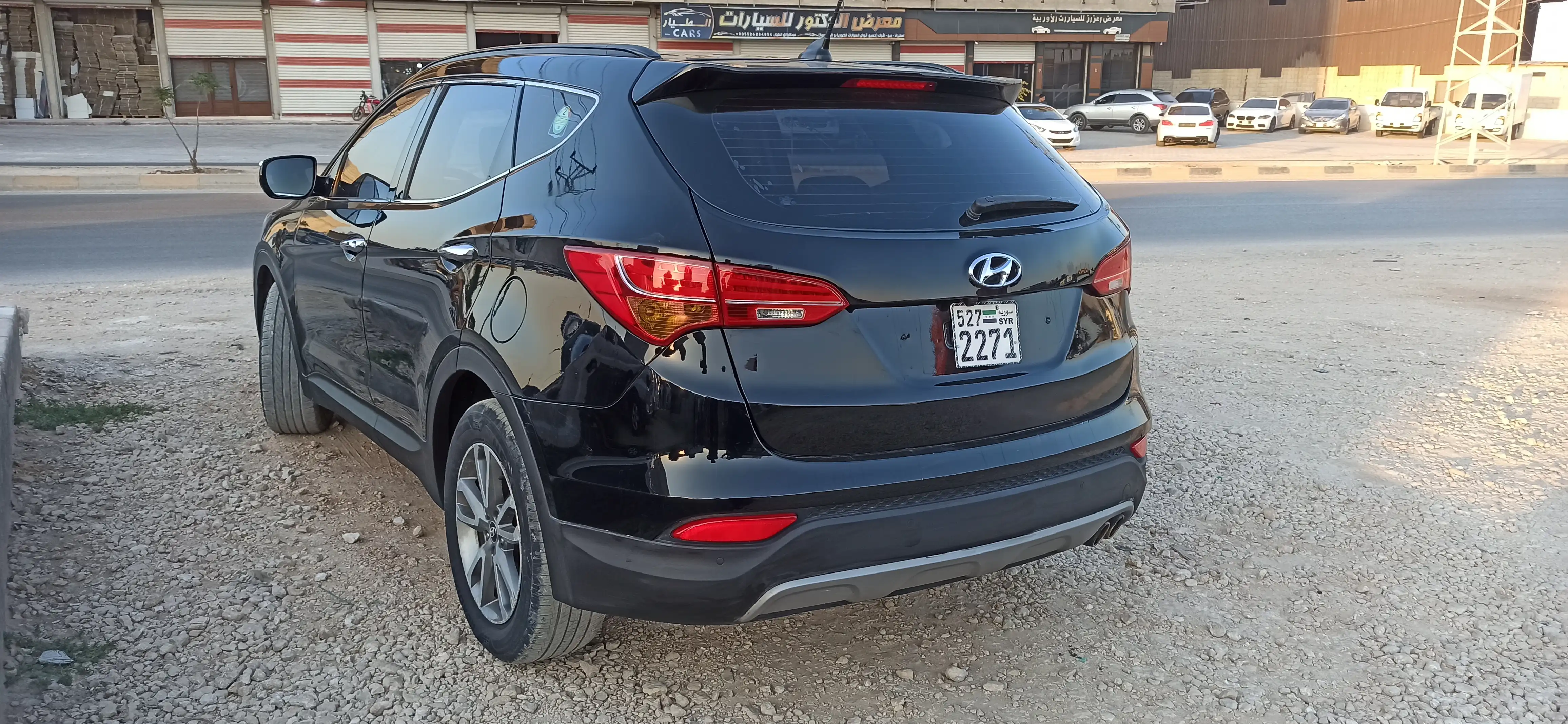 kilometrage car sale hyundai santa fe evgt suv used 2013 aleppo za image