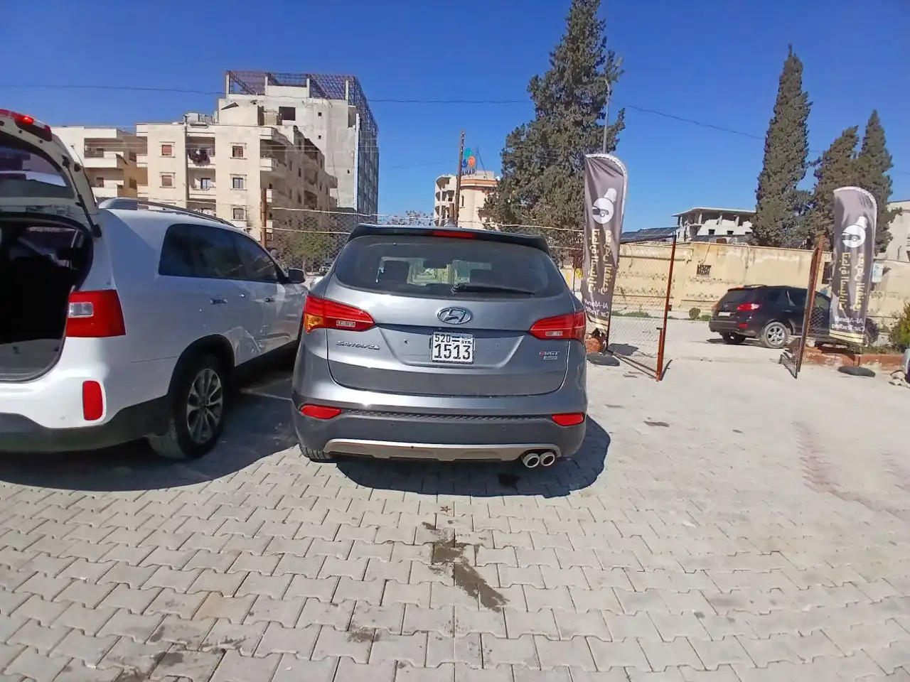 kilometrage car sale hyundai santa fe evgt suv new 2015 aleppo yk image