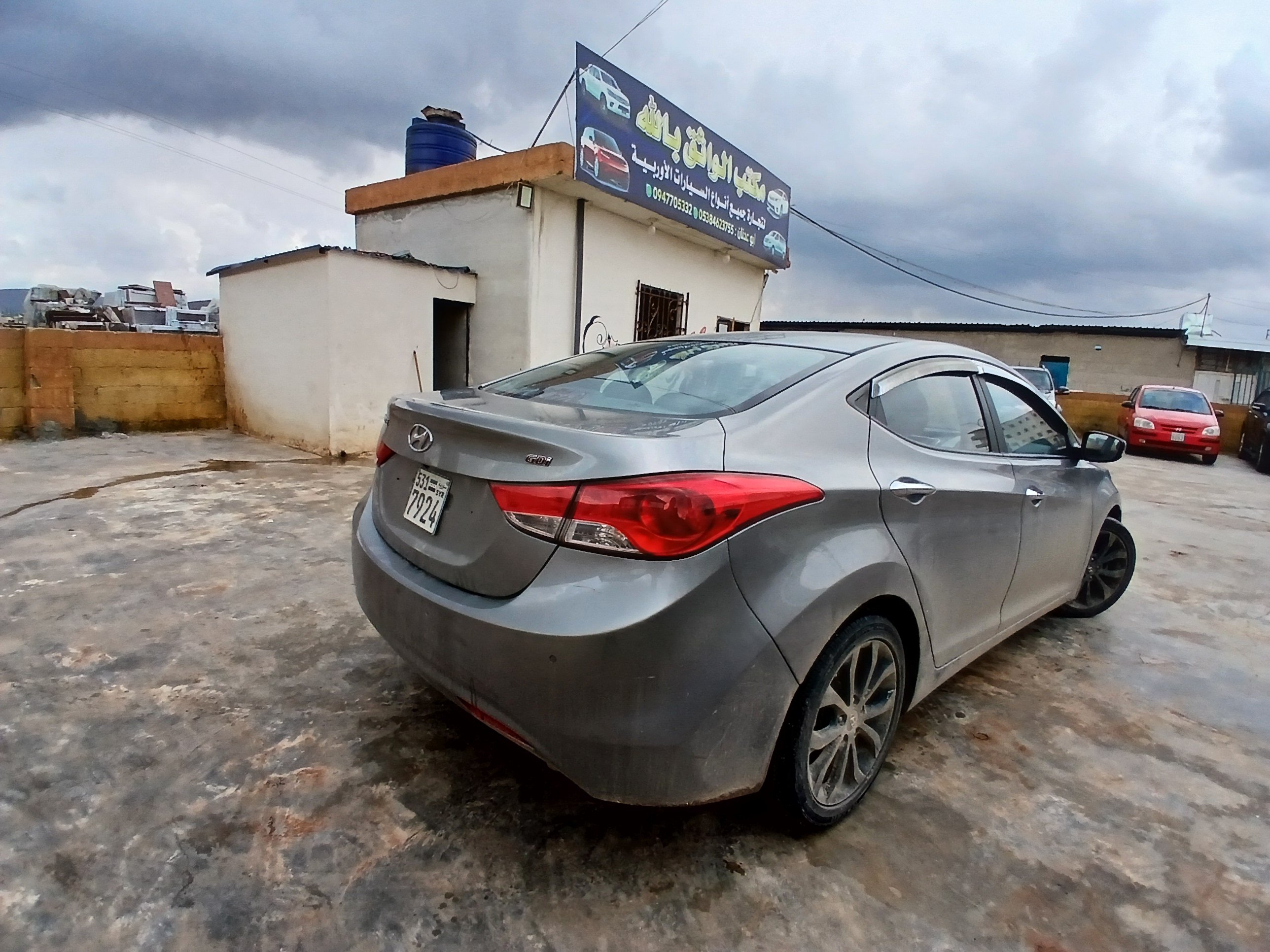 kilometrage car sale hyundai avante gdi sedan used 2013 aleppo ab image