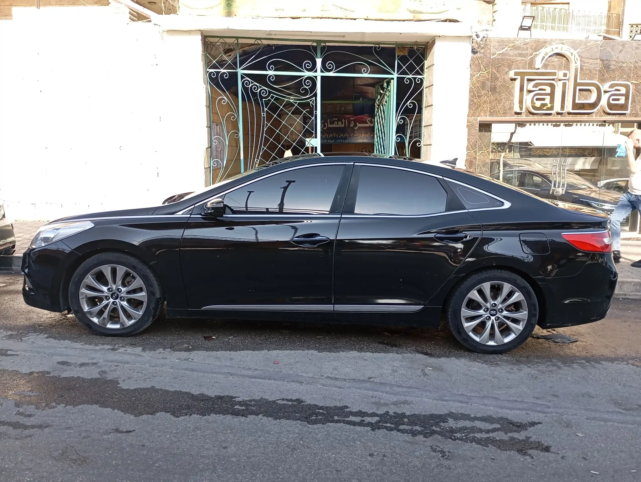 kilometrage car sale hyundai grandeur hg 300 sedan used 2012 aleppo vb image