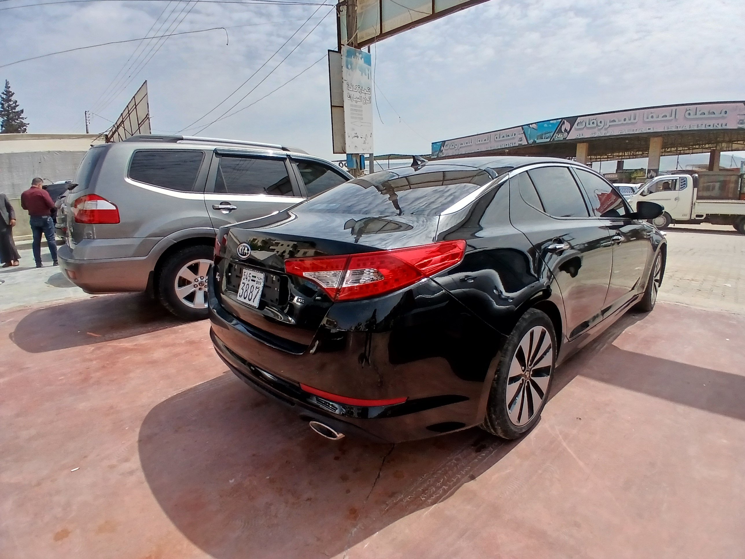 kilometrage car sale kia k5 standard sedan used 2010 aleppo xa image