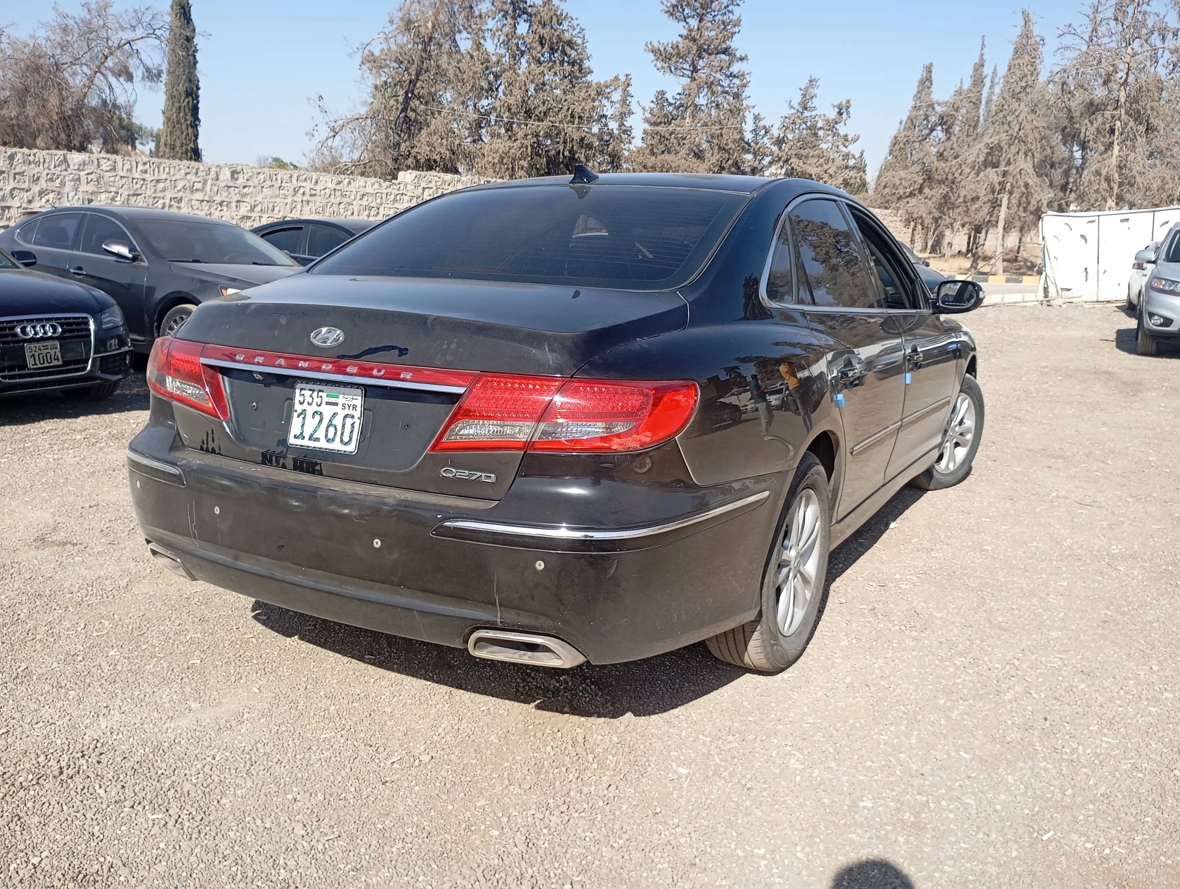 kilometrage car sale hyundai grandeur hg 220 sedan used 2011 aleppo kq image