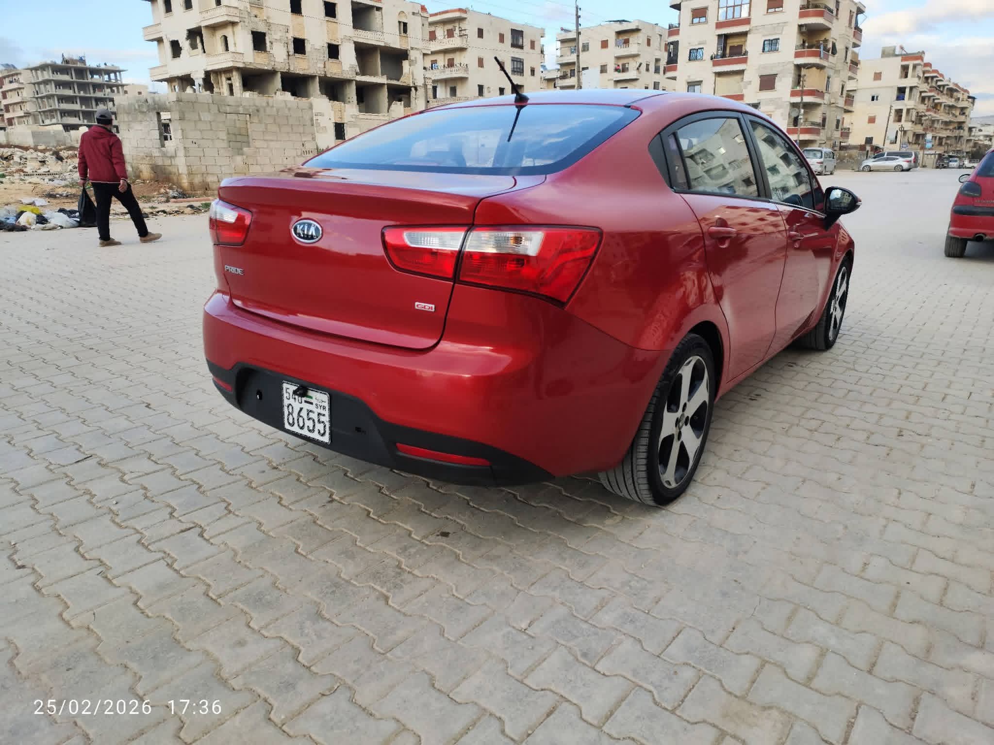 kilometrage car sale kia pride gdi sedan used 2012 aleppo id image