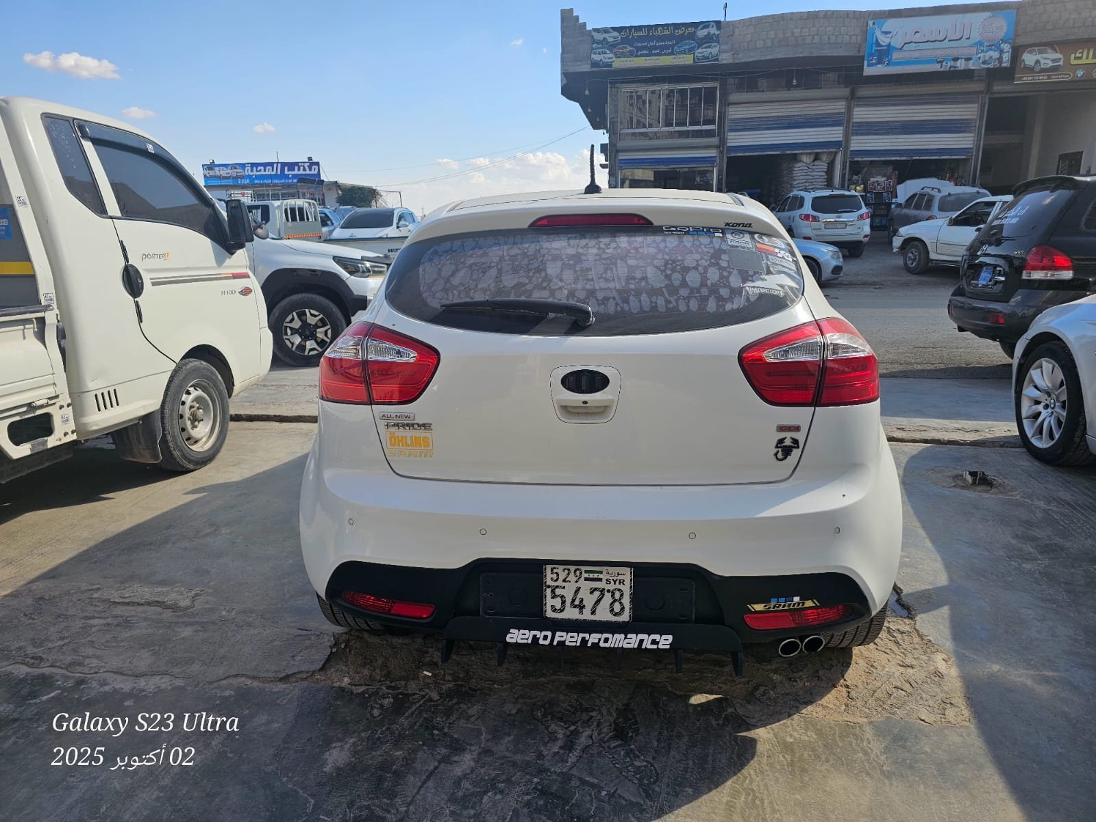 kilometrage car sale kia pride gdi hatchback used 2011 aleppo yg image