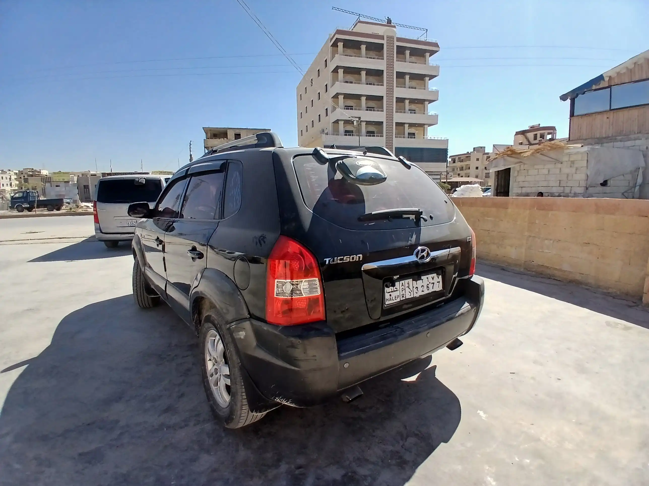 kilometrage car sale hyundai tucson standard suv used 2007 aleppo kh image