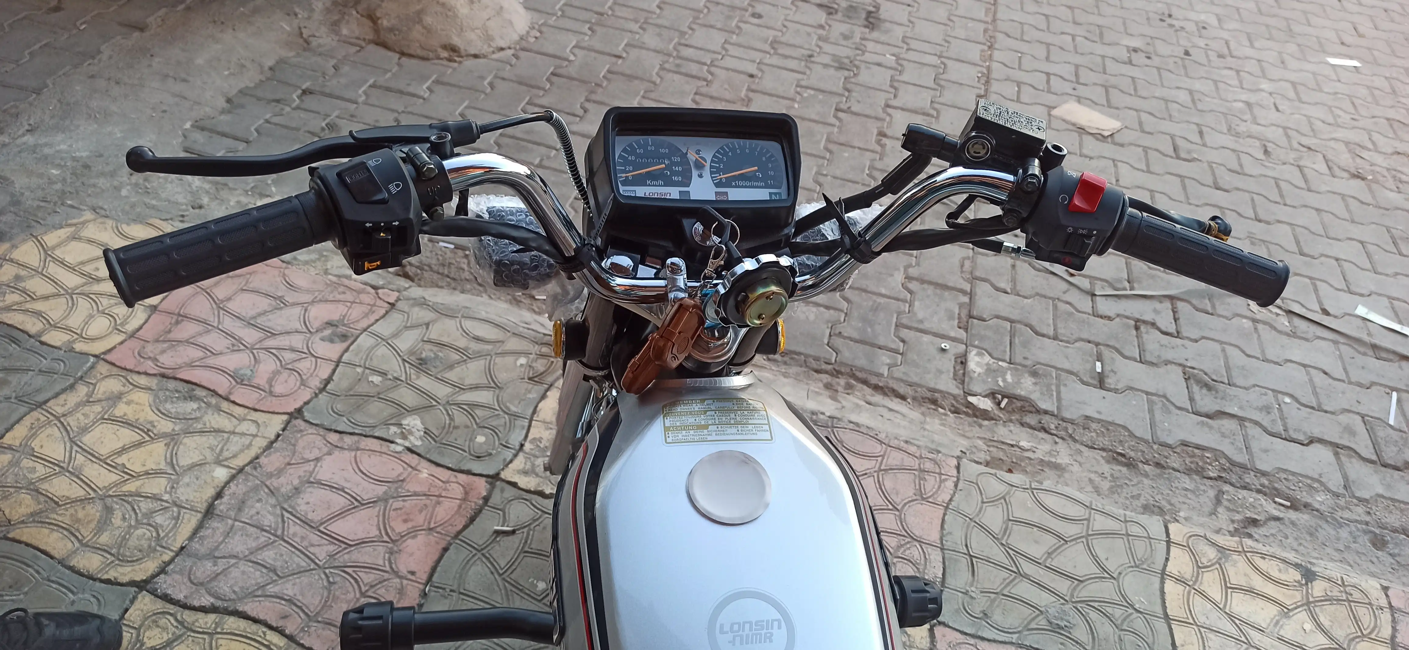 kilometrage motorbike loncin cg 150 commercial new 2025 aleppo as image