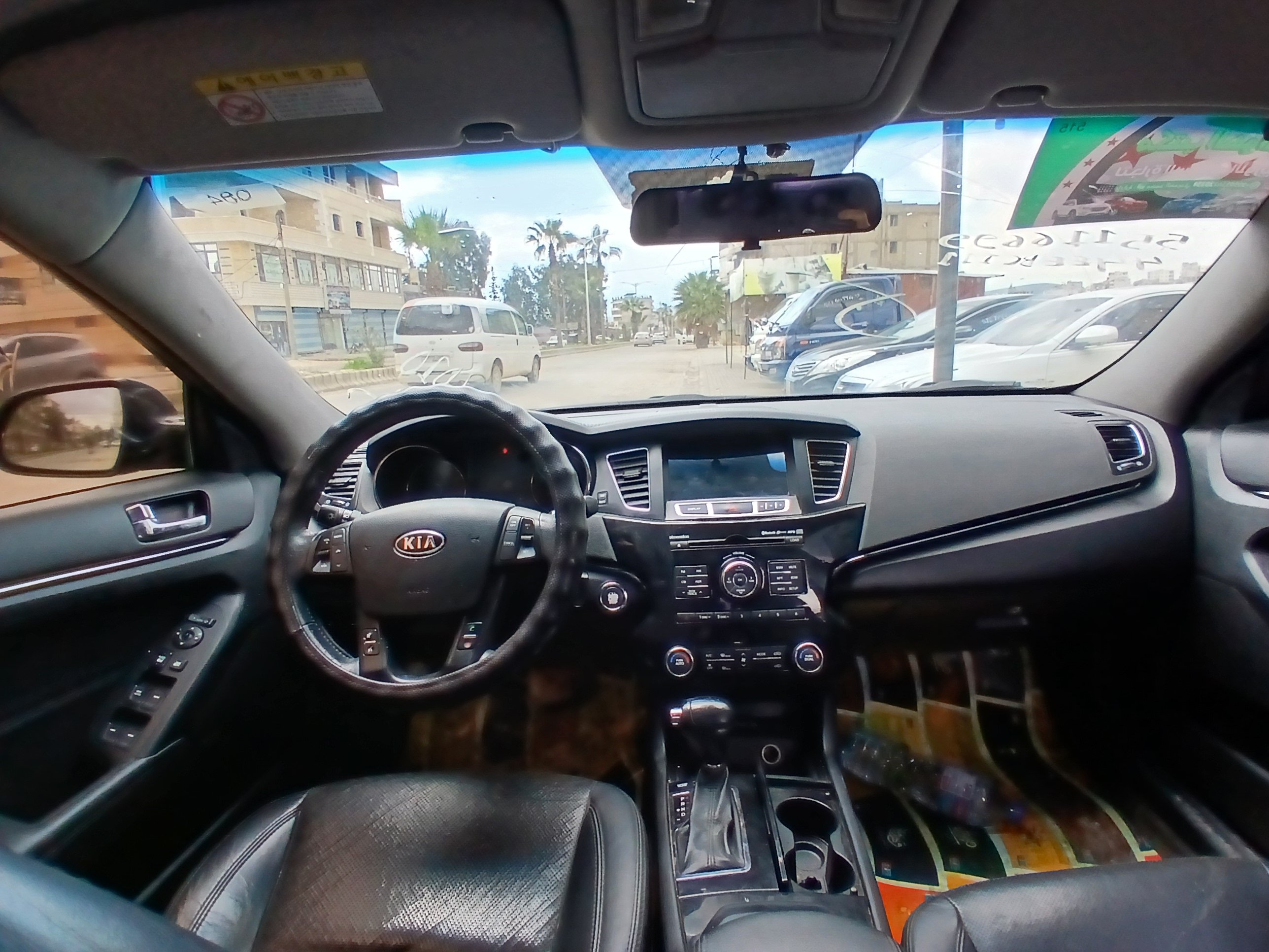 kilometrage car sale kia k7 standard sedan used 2010 aleppo iv image