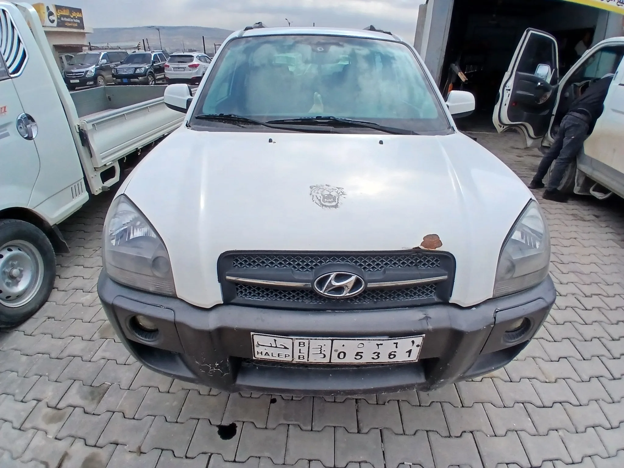 kilometrage car sale hyundai tucson mx suv used 2007 aleppo on image