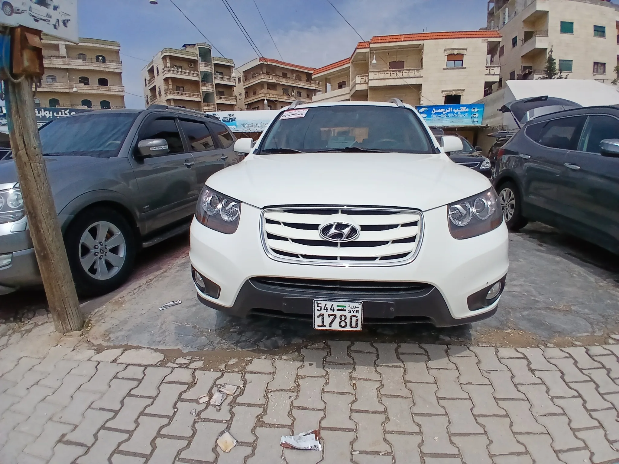 kilometrage car sale hyundai santa fe mlx suv used 2010 aleppo bh image