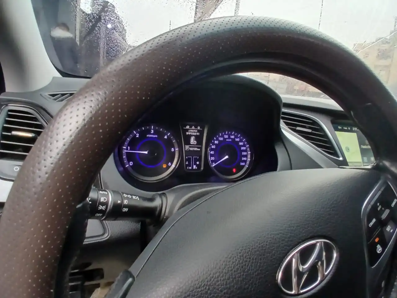 kilometrage car sale hyundai grandeur hg 220 sedan used 2015 aleppo qn image