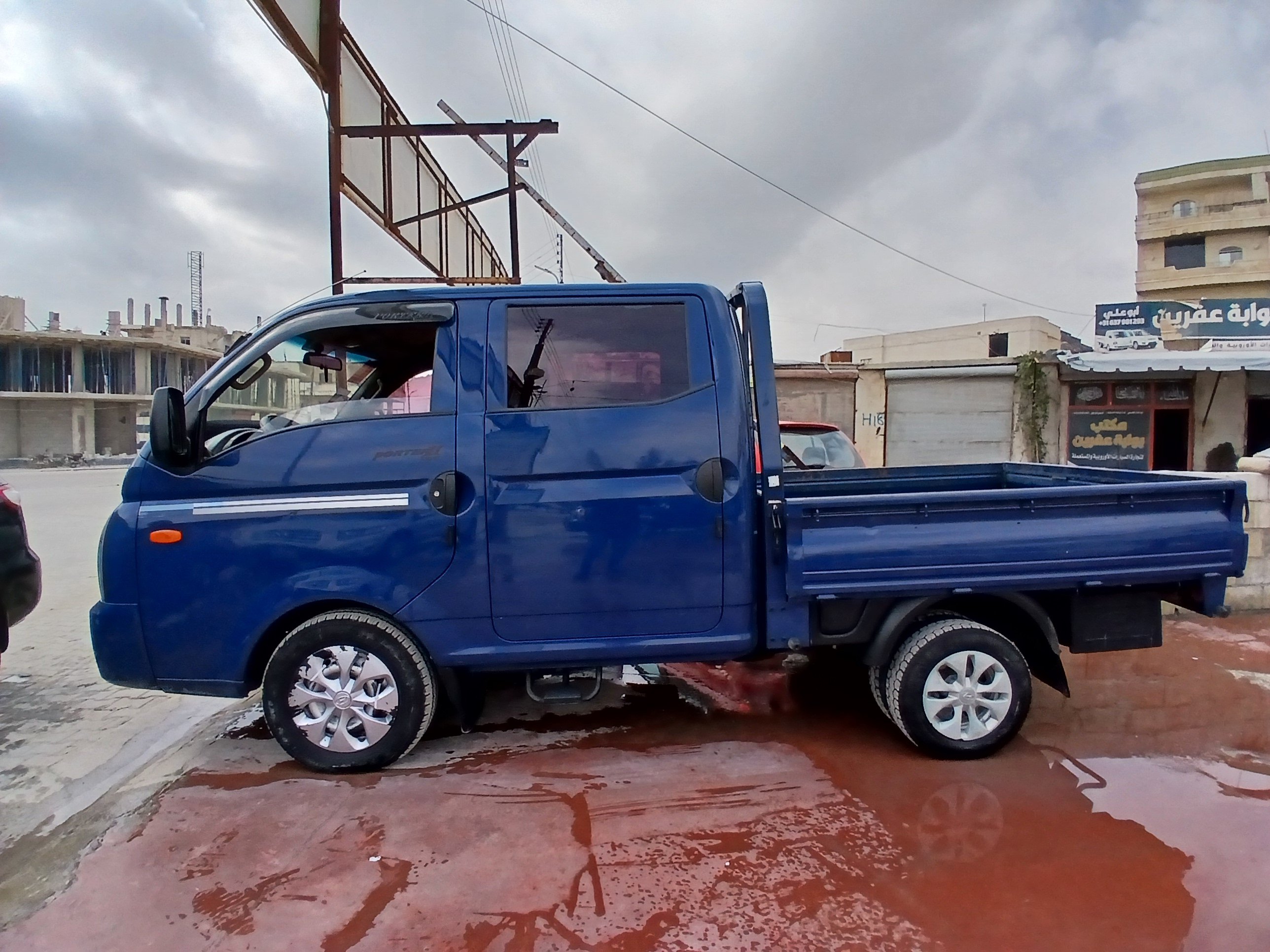 kilometrage car sale hyundai porter ii 2 crdi pickup used 2010 aleppo lq image