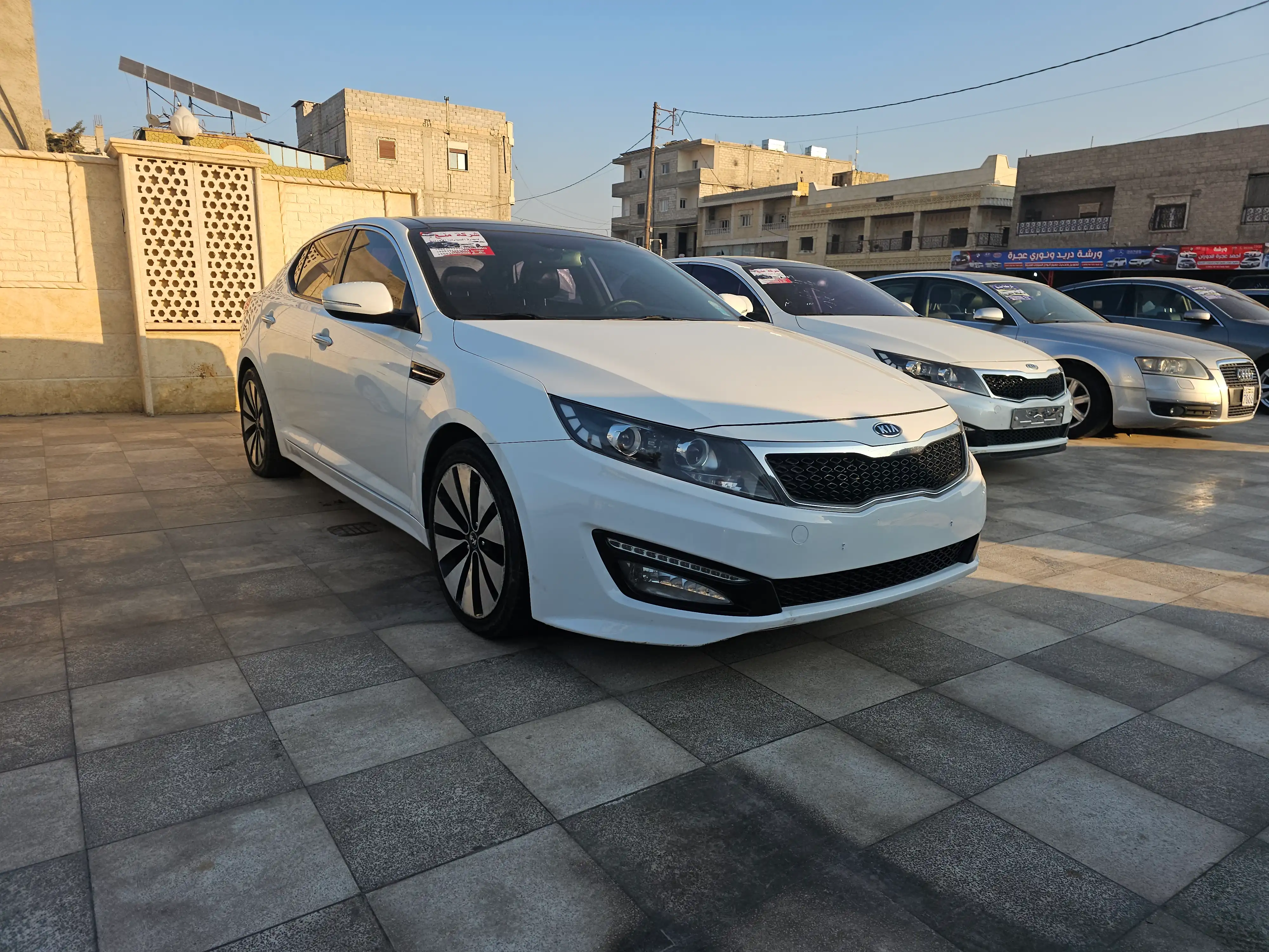 kilometrage car sale kia k5 standard sedan used 2011 aleppo pr image