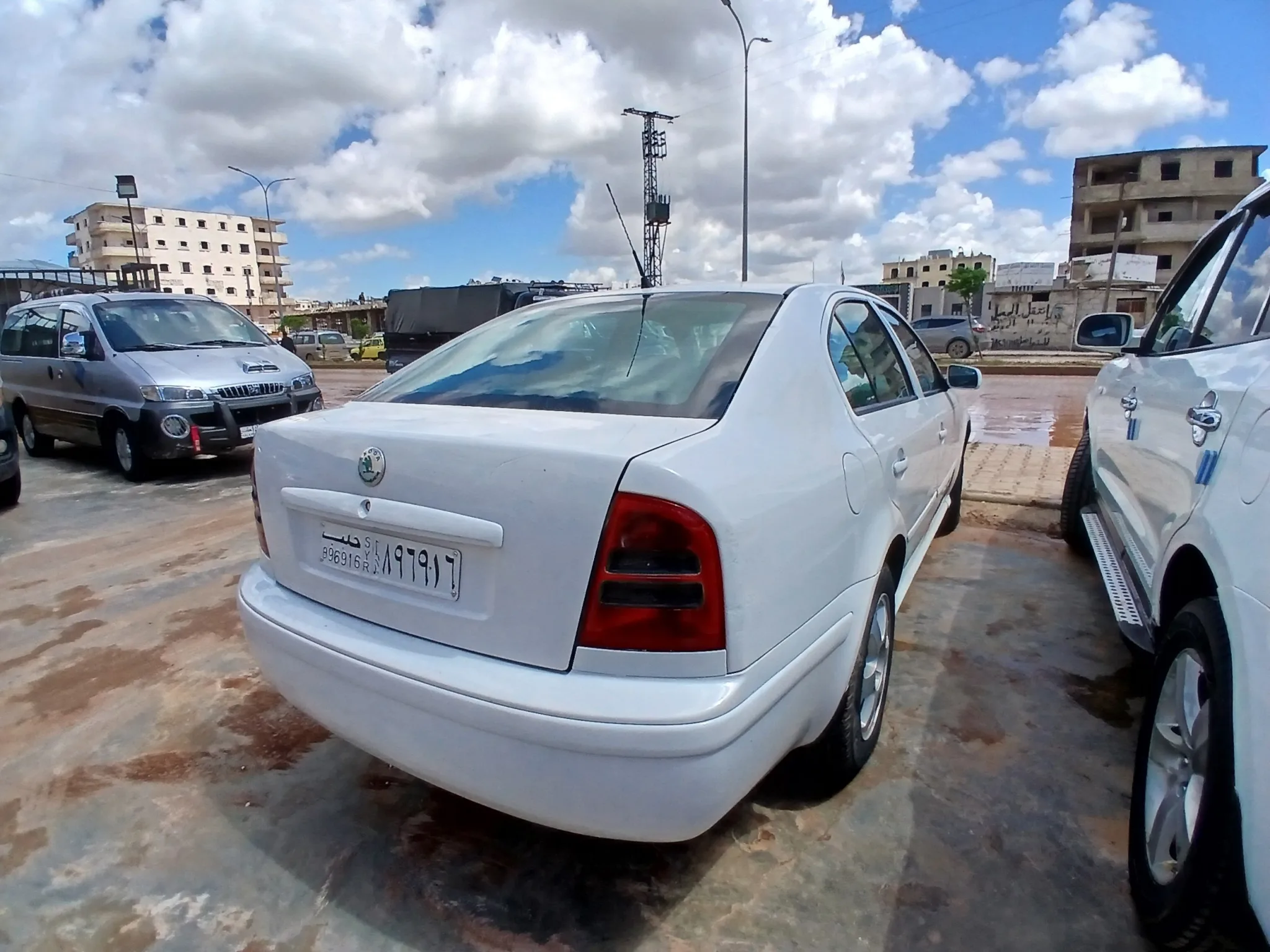 kilometrage car sale skoda octavia classic sedan used 2006 aleppo jj image