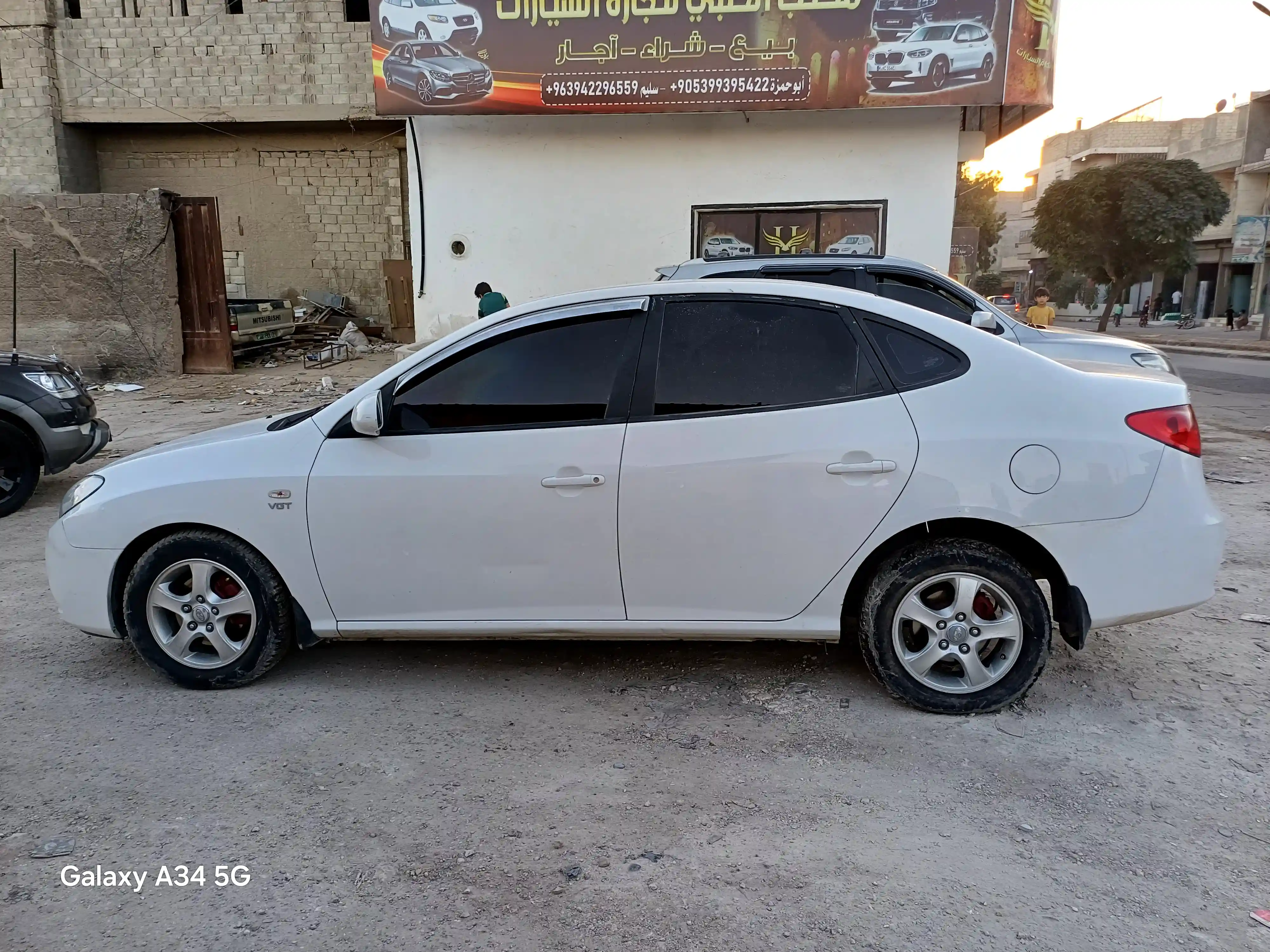 kilometrage car sale hyundai avante e16 sedan used 2009 aleppo uv image