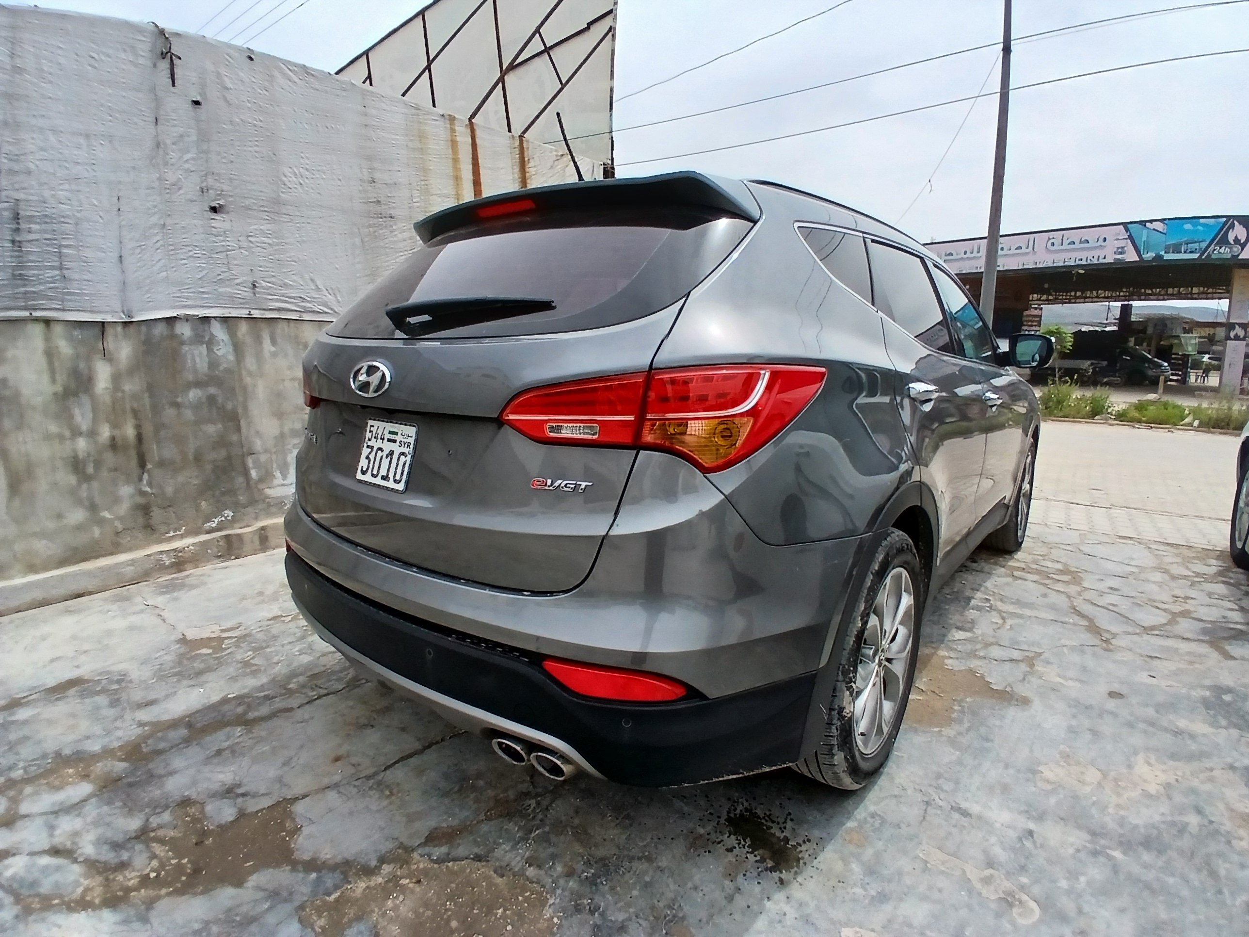 kilometrage car sale hyundai santa fe e vgt suv used 2013 aleppo ah image