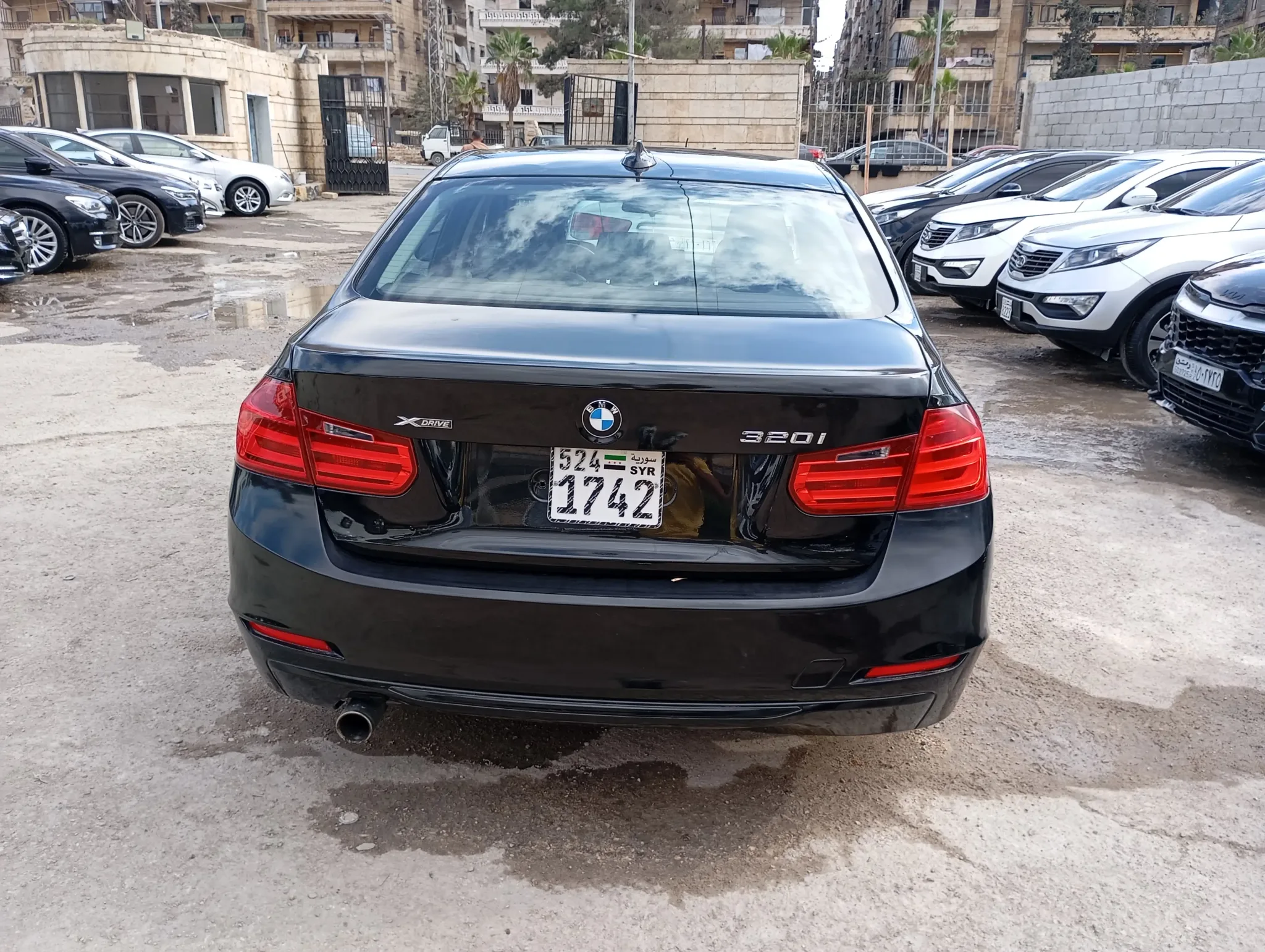 kilometrage car sale bmw 3 series 320 sedan used 2014 aleppo ek image