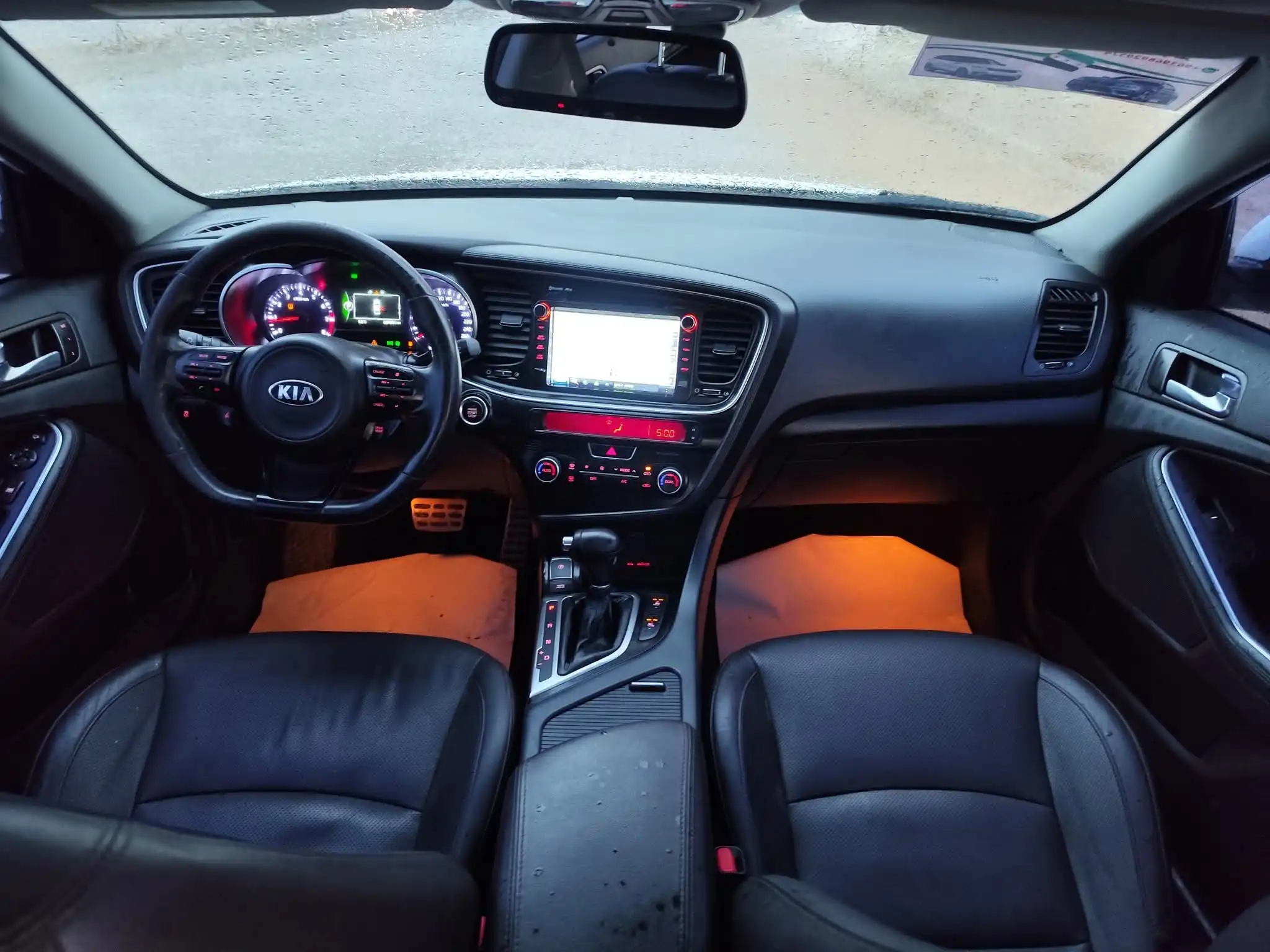 kilometrage car sale kia k5 standard sedan used 2014 aleppo me image