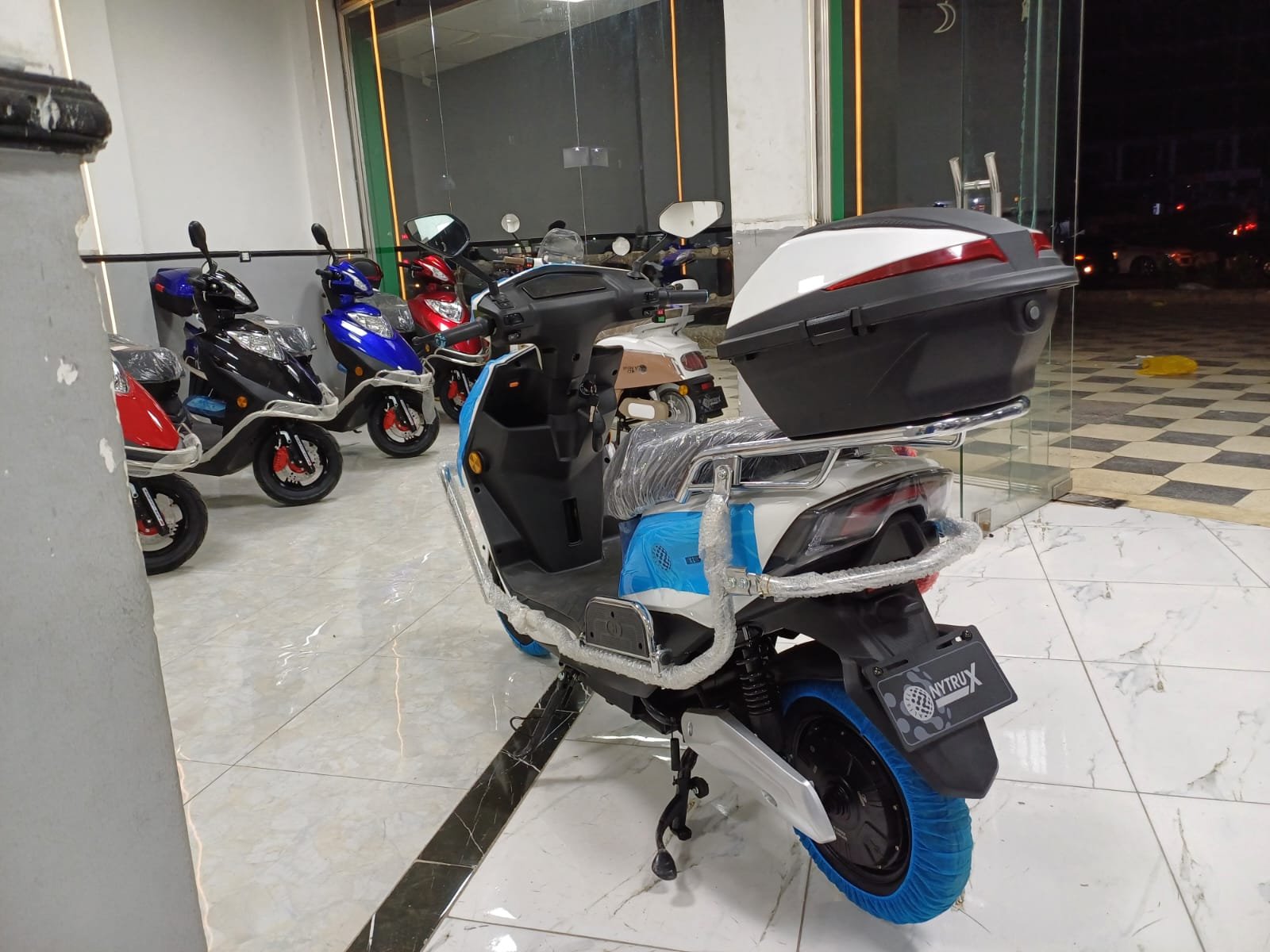 kilometrage motorbike nytrux xl scooter new 2025 aleppo ry image