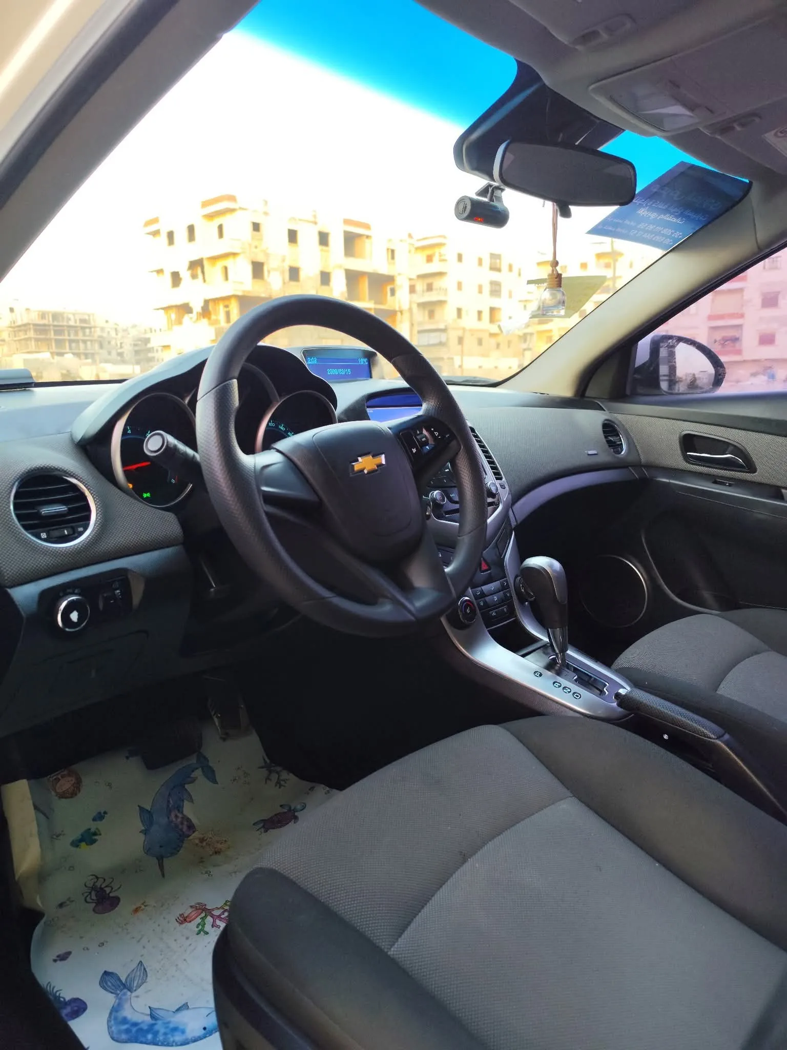 kilometrage car sale chevrolet cruze ls sedan used 2010 aleppo er image