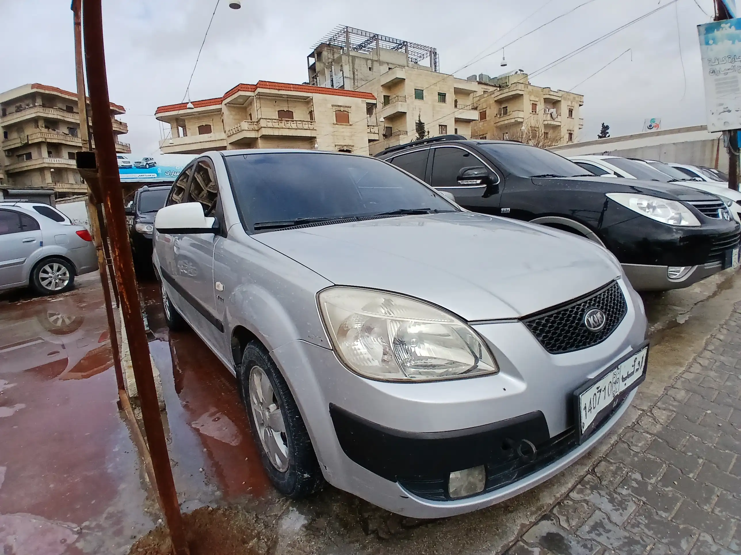 kilometrage car sale kia pride slx sedan used 2009 aleppo zj image