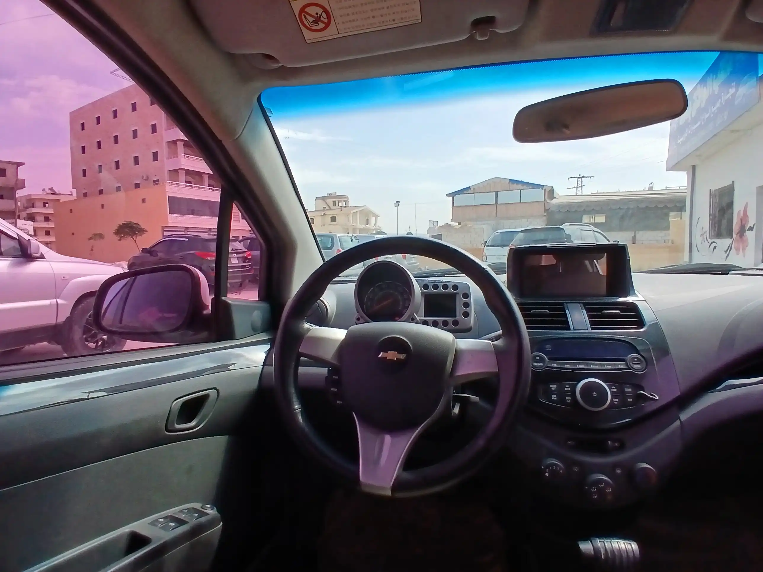 kilometrage car sale chevrolet spark standard hatchback used 2013 aleppo tk image