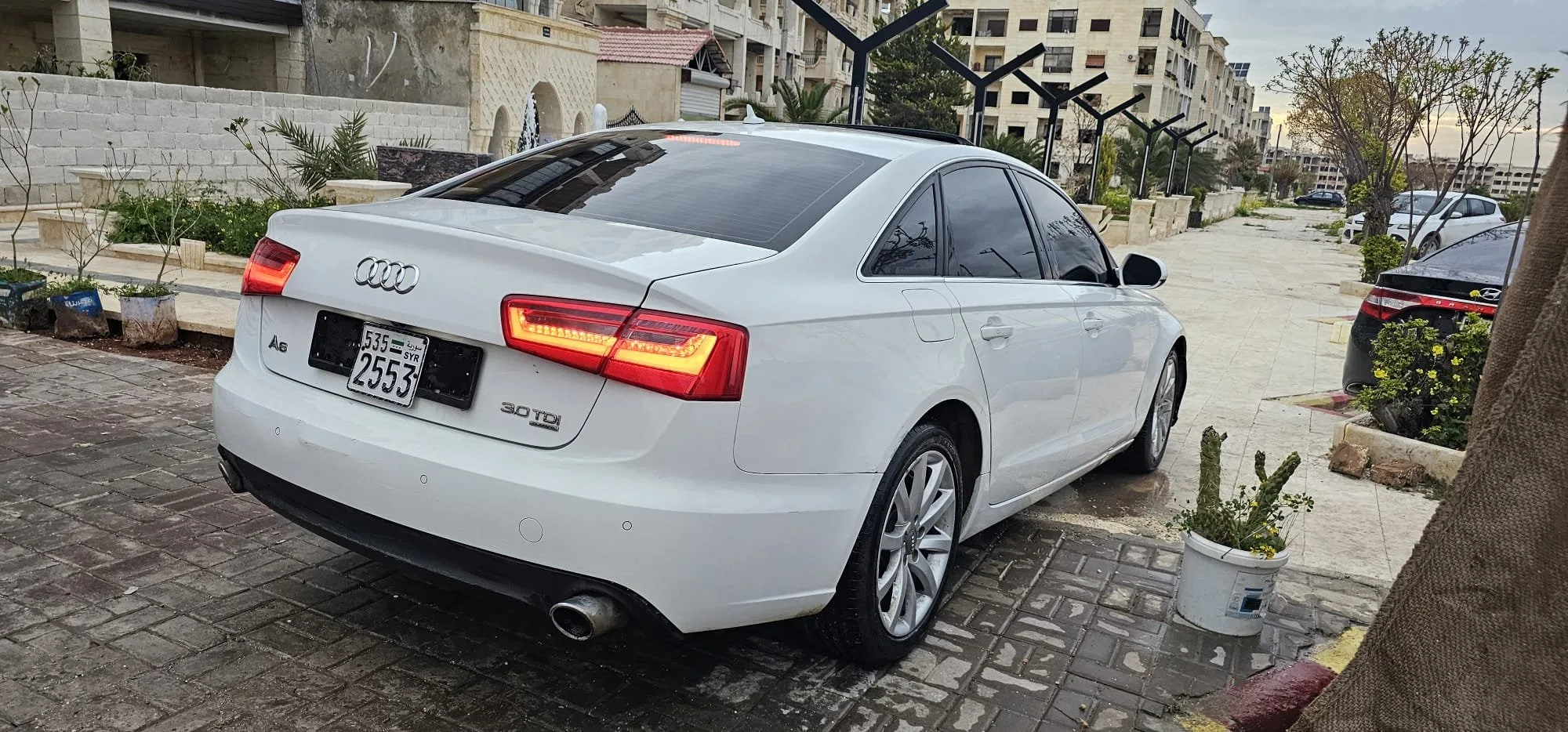 kilometrage car sale audi a6 3 0 tdi sedan used 2015 aleppo ia image