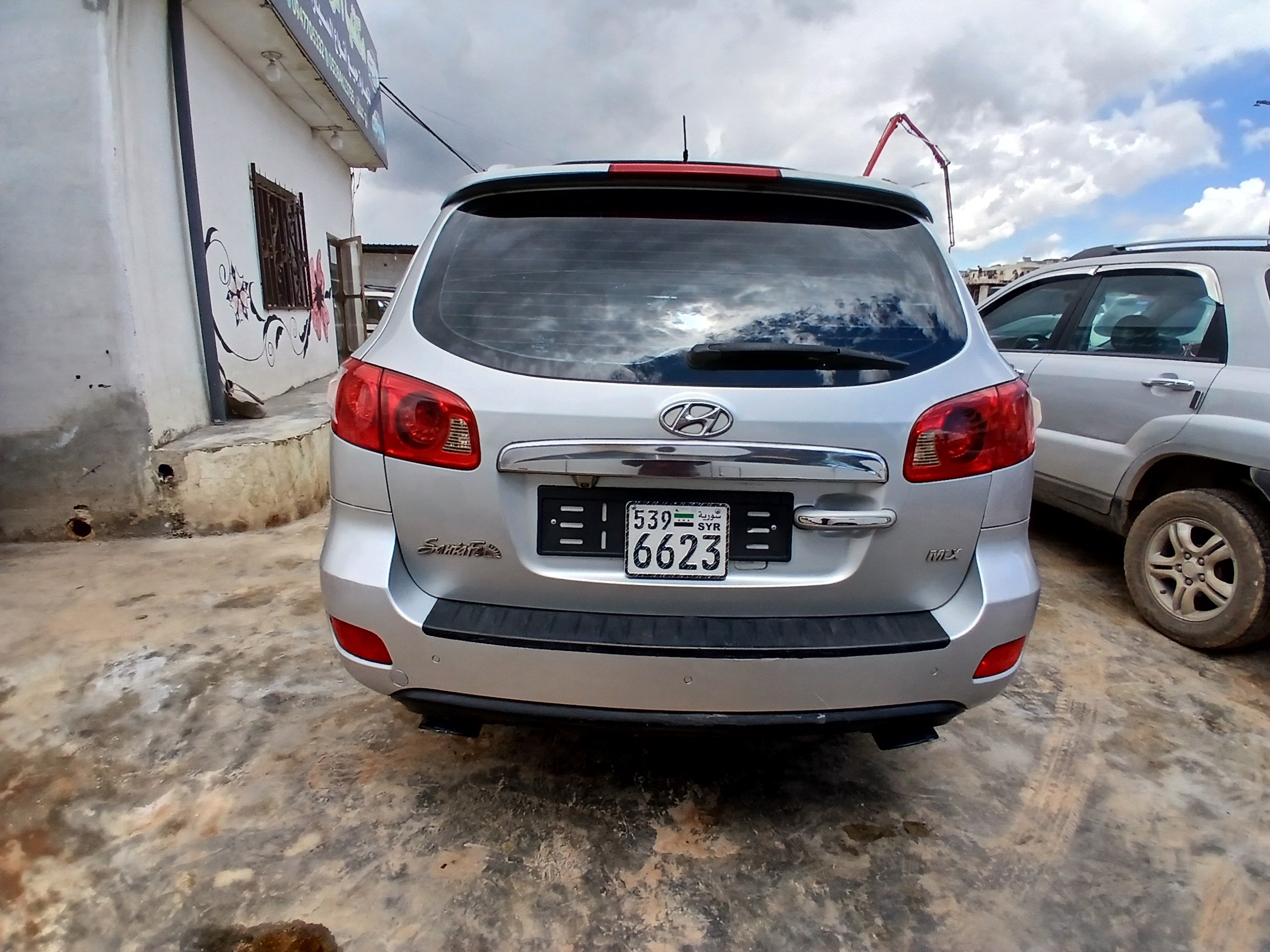 kilometrage car sale hyundai santa fe mlx suv used 2006 aleppo dp image