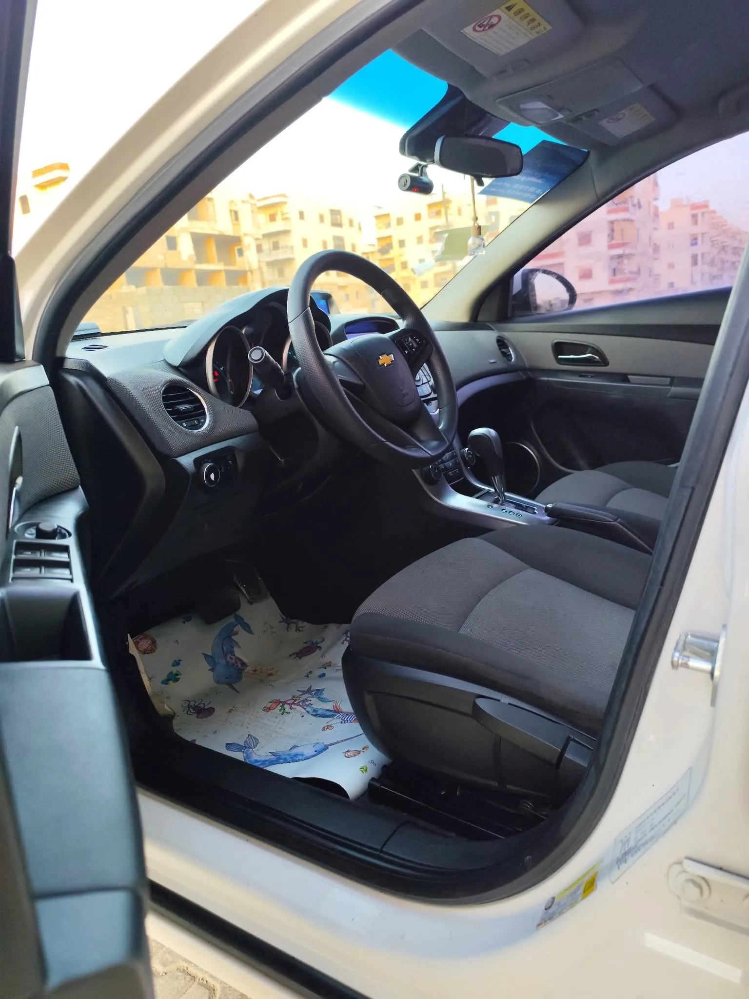 kilometrage car sale chevrolet cruze ls sedan used 2010 aleppo er image