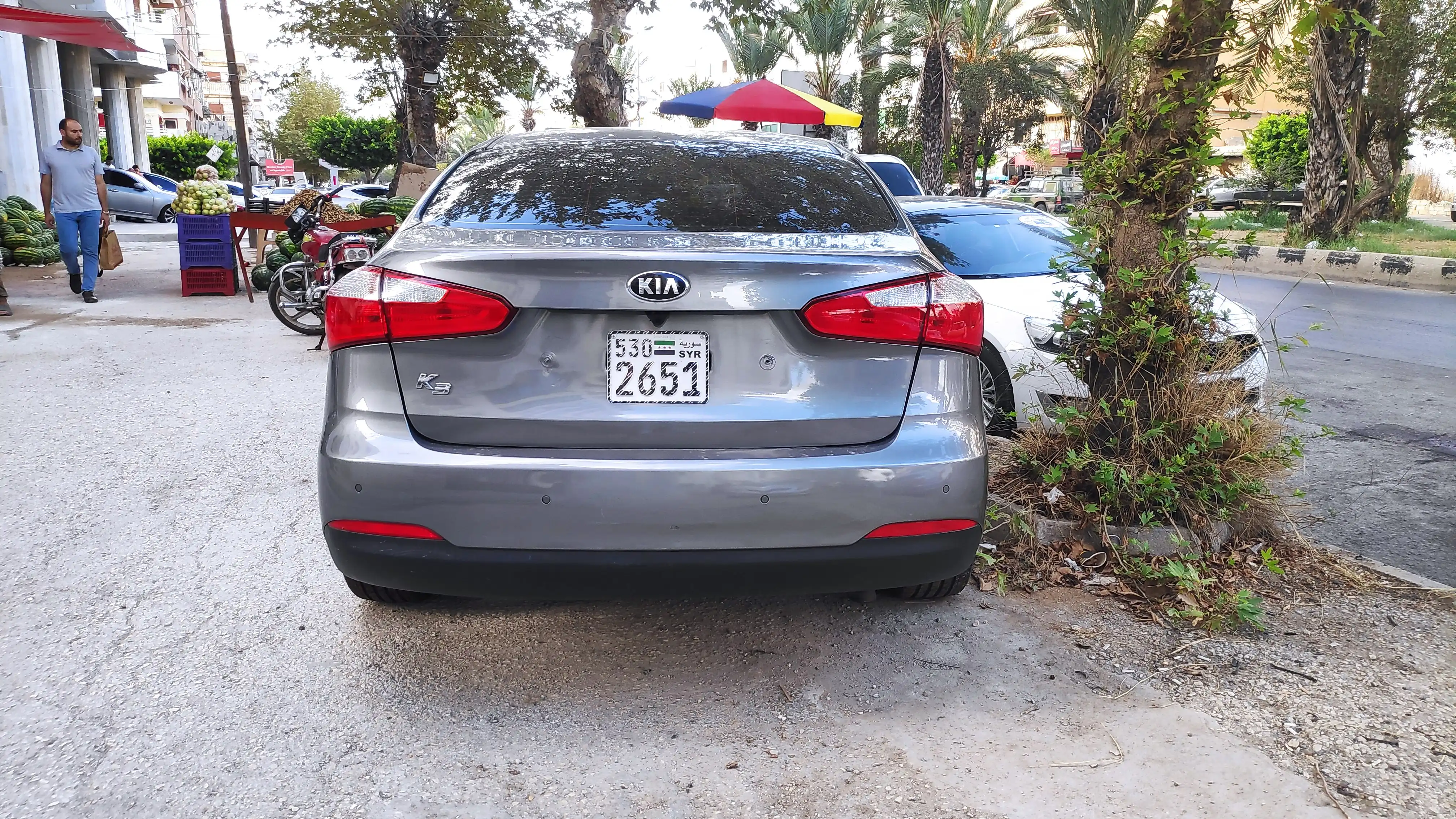 kilometrage car sale kia k3 standard sedan used 2014 tartus qr image