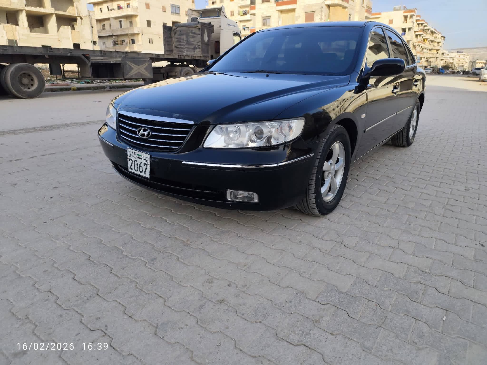 kilometrage car sale hyundai grandeur q270 sedan used 2007 aleppo vy image