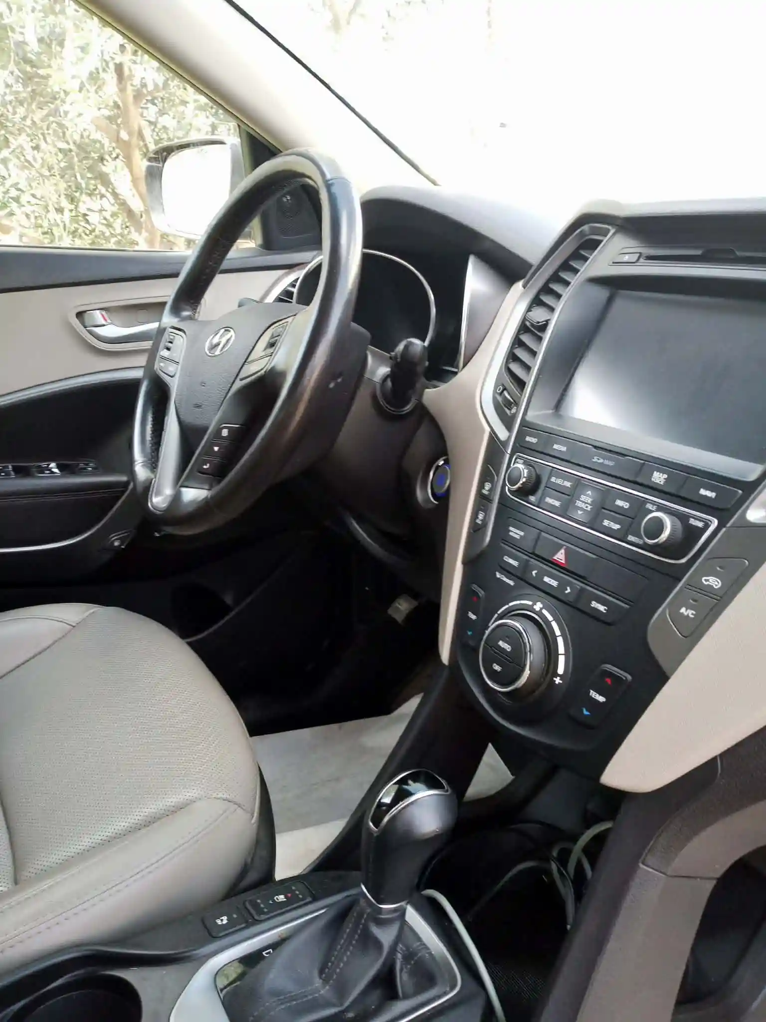 kilometrage car sale hyundai santa fe evgt suv used 2018 aleppo vj image