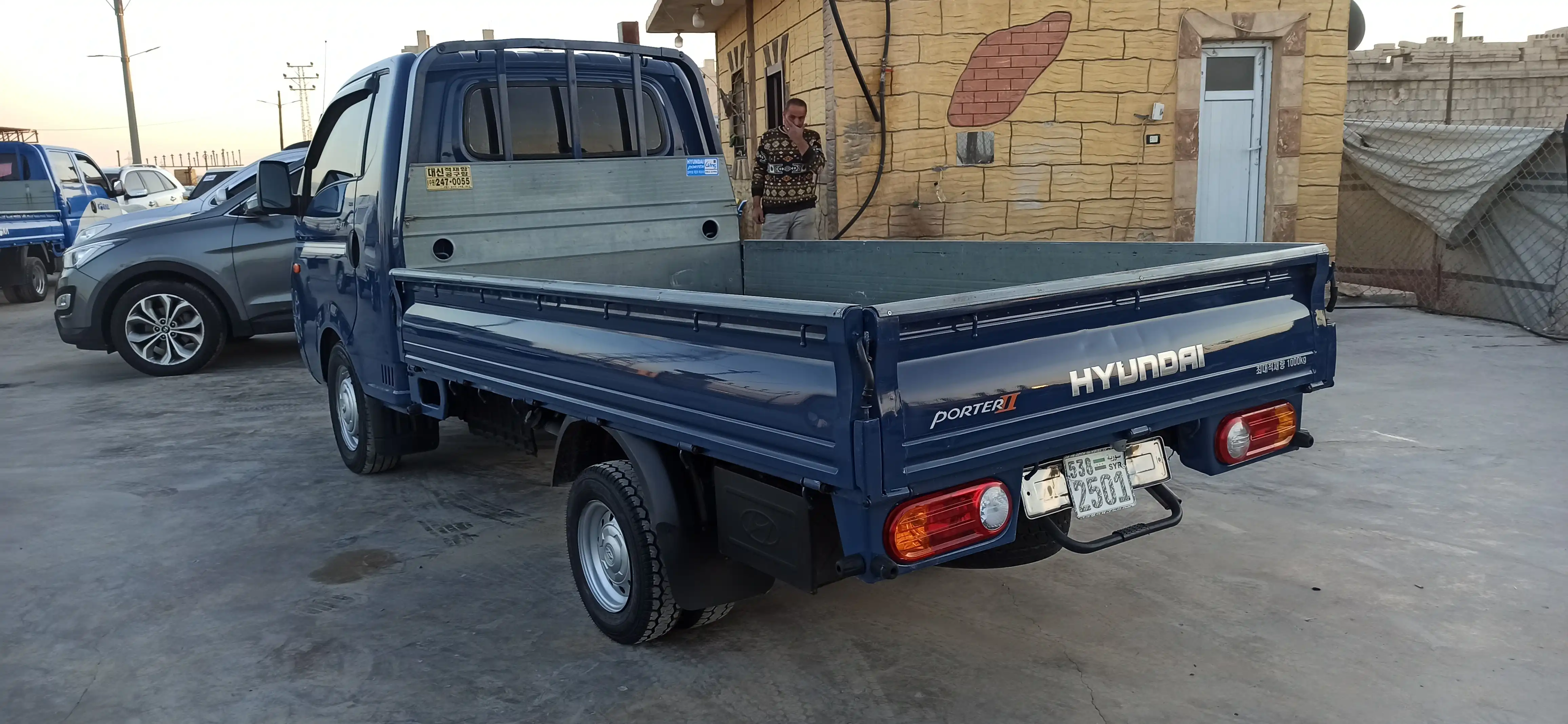 kilometrage car sale hyundai porter ii 2 standard cargo truck used 2010 aleppo zx image