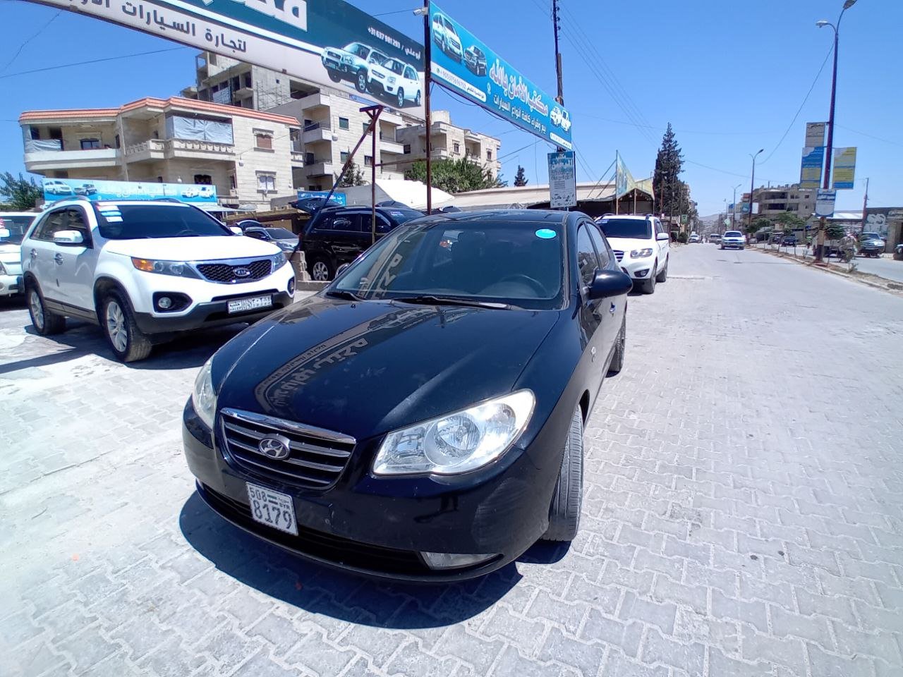 kilometrage car sale hyundai avante e16 sedan used 2009 aleppo ot card image