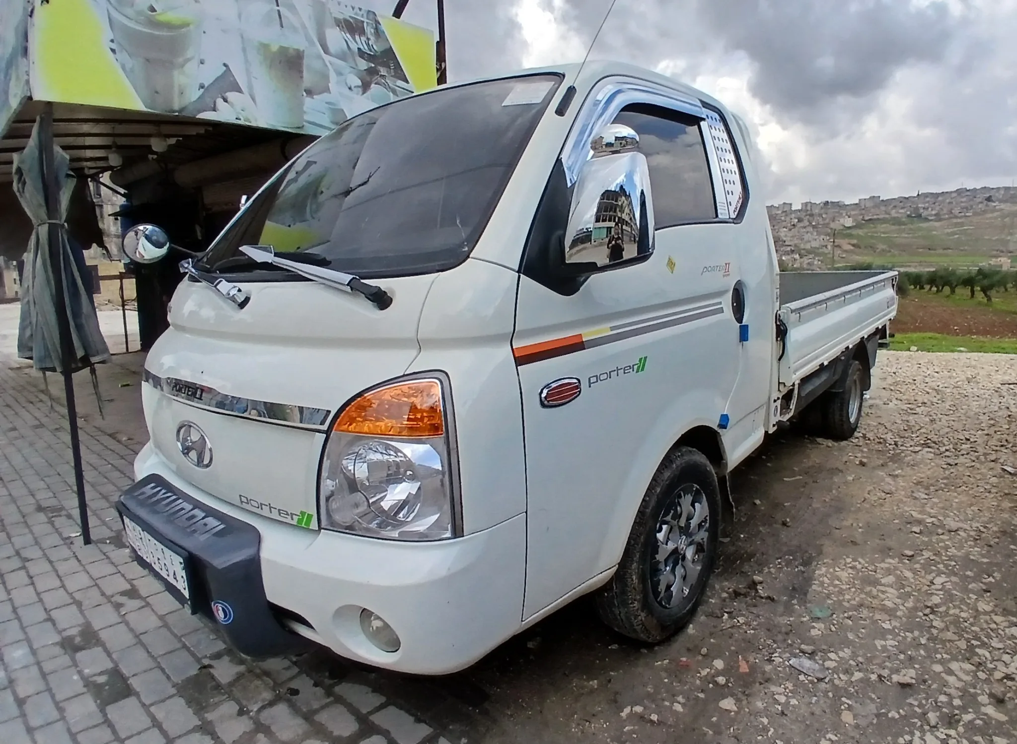 kilometrage car sale hyundai porter ii 2 crdi cargo truck used 2009 aleppo sp image