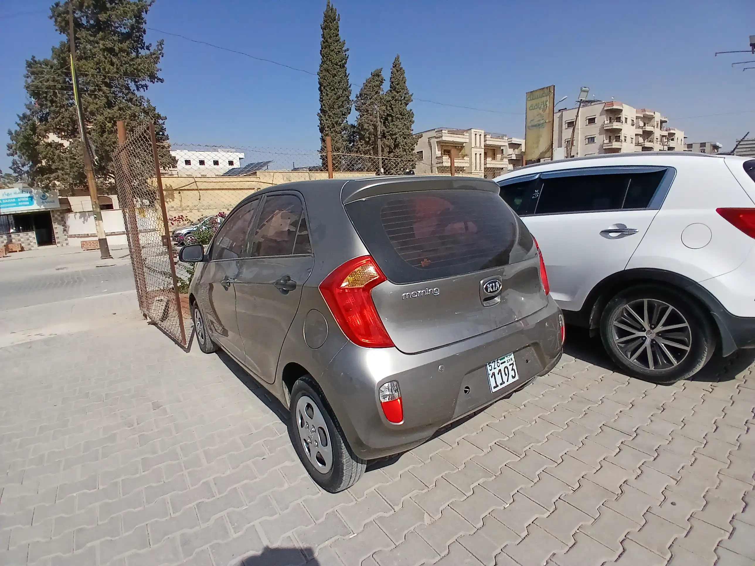 kilometrage car sale kia morning standard hatchback used 2014 aleppo el image