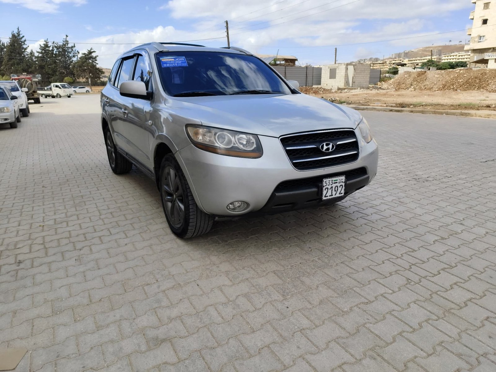 kilometrage car sale hyundai santa fe evgt suv used 2007 aleppo br image